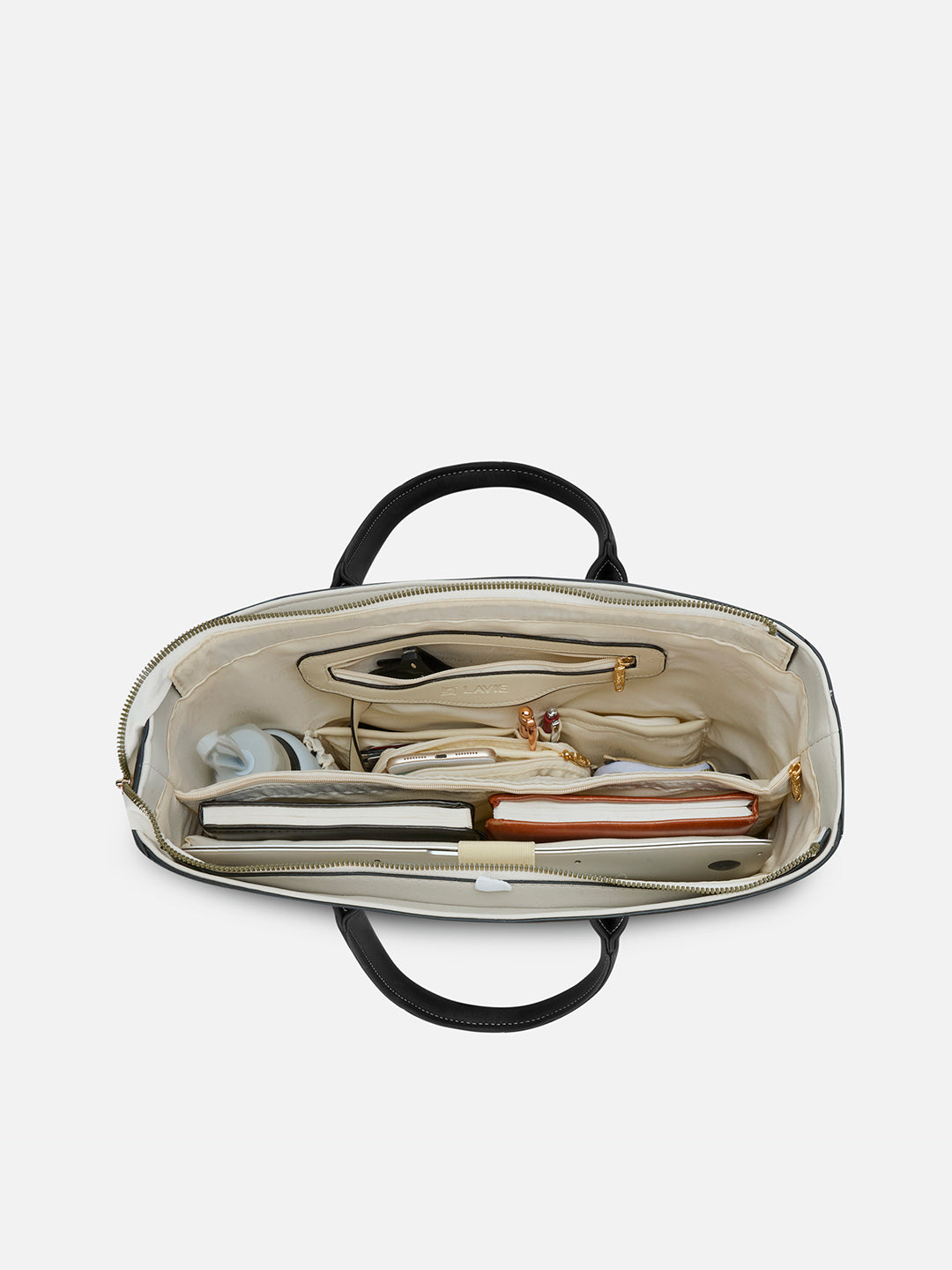Pittsburg Colourblock Tote Bag White