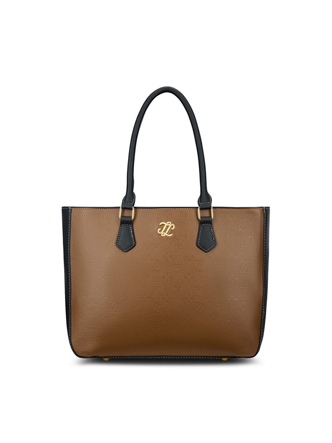 Pittsburg Colourblock Tote Bag Tan