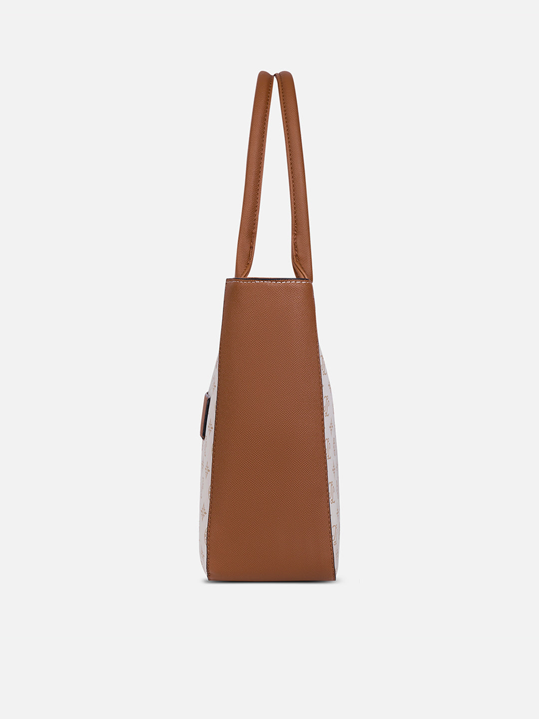 Pittsburg Monogram Tote Bag Beige