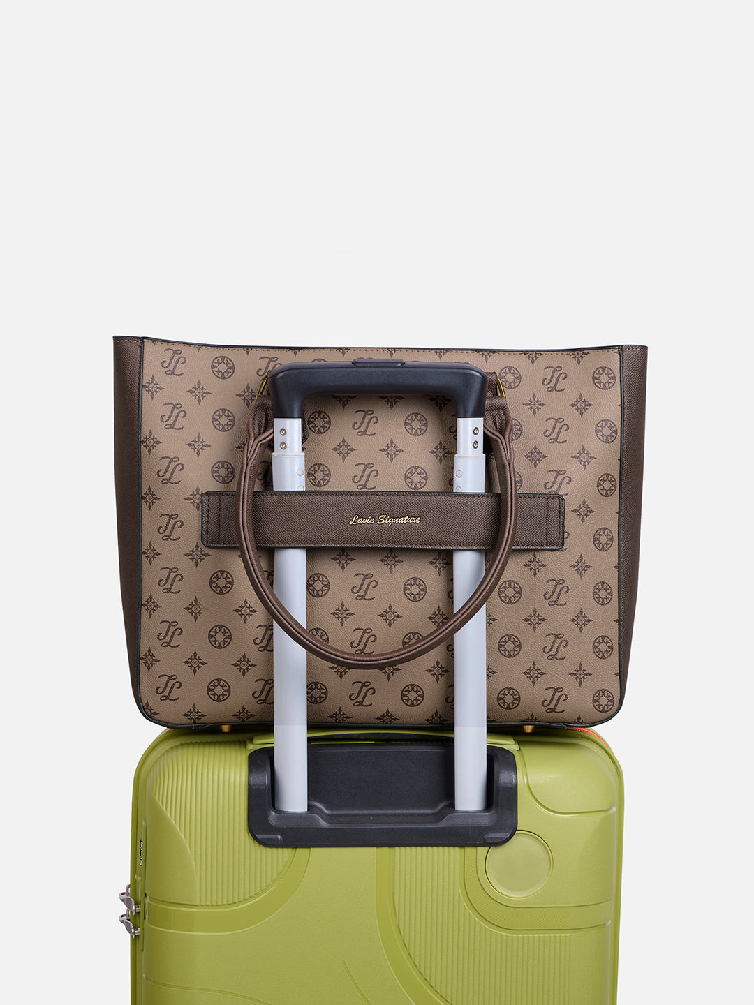 Pittsburg Monogram Tote Bag Coffee