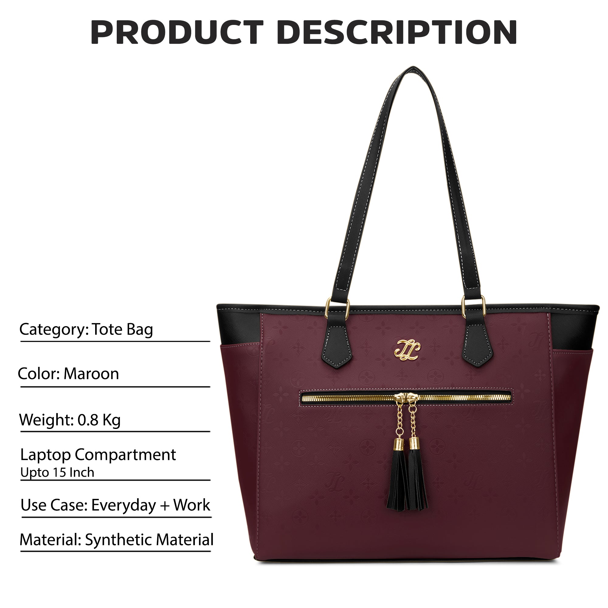Nevada Flap Satchel Bag Maroon
