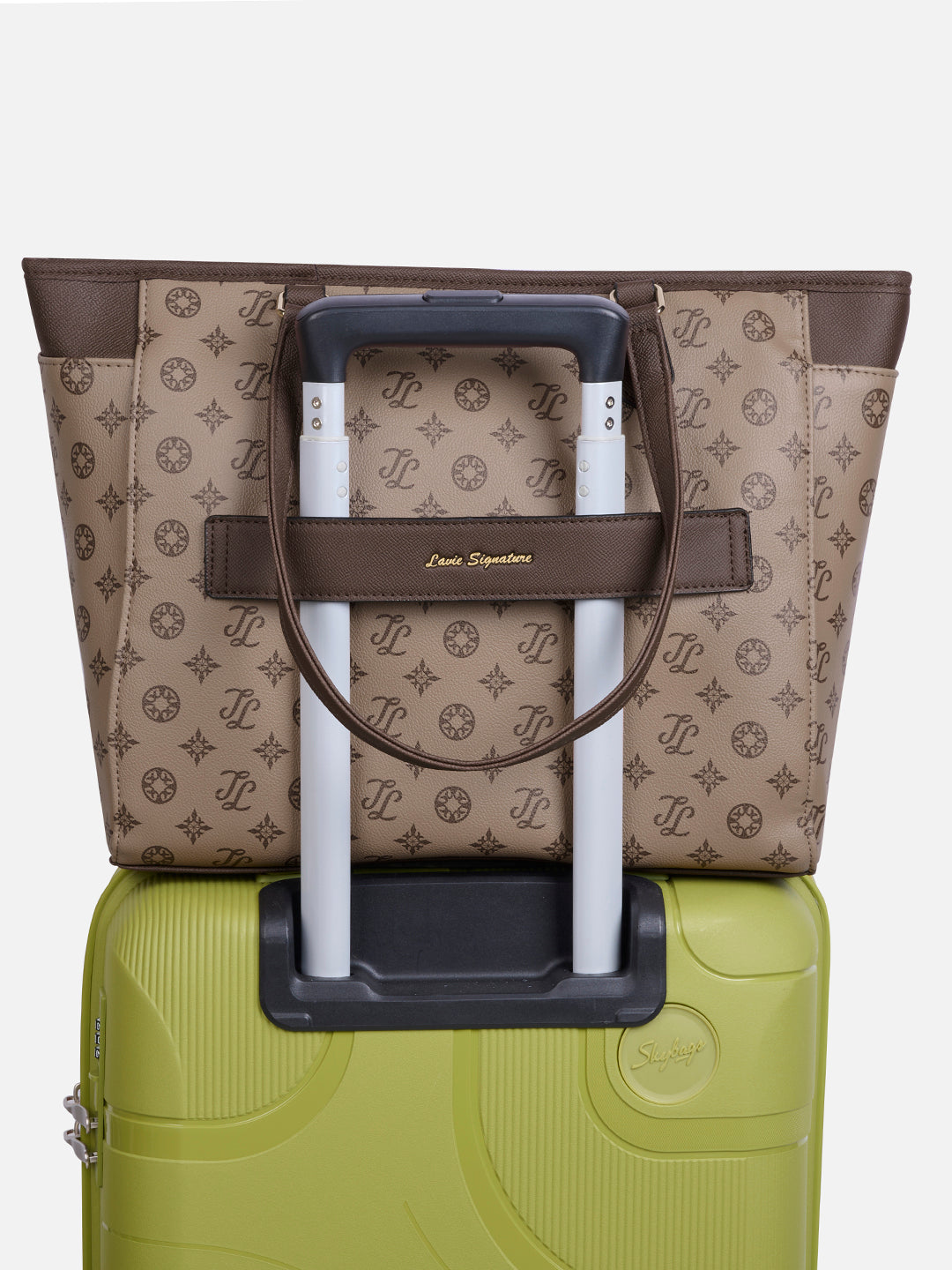 Knoxville Monogram Tote Bag Coffee