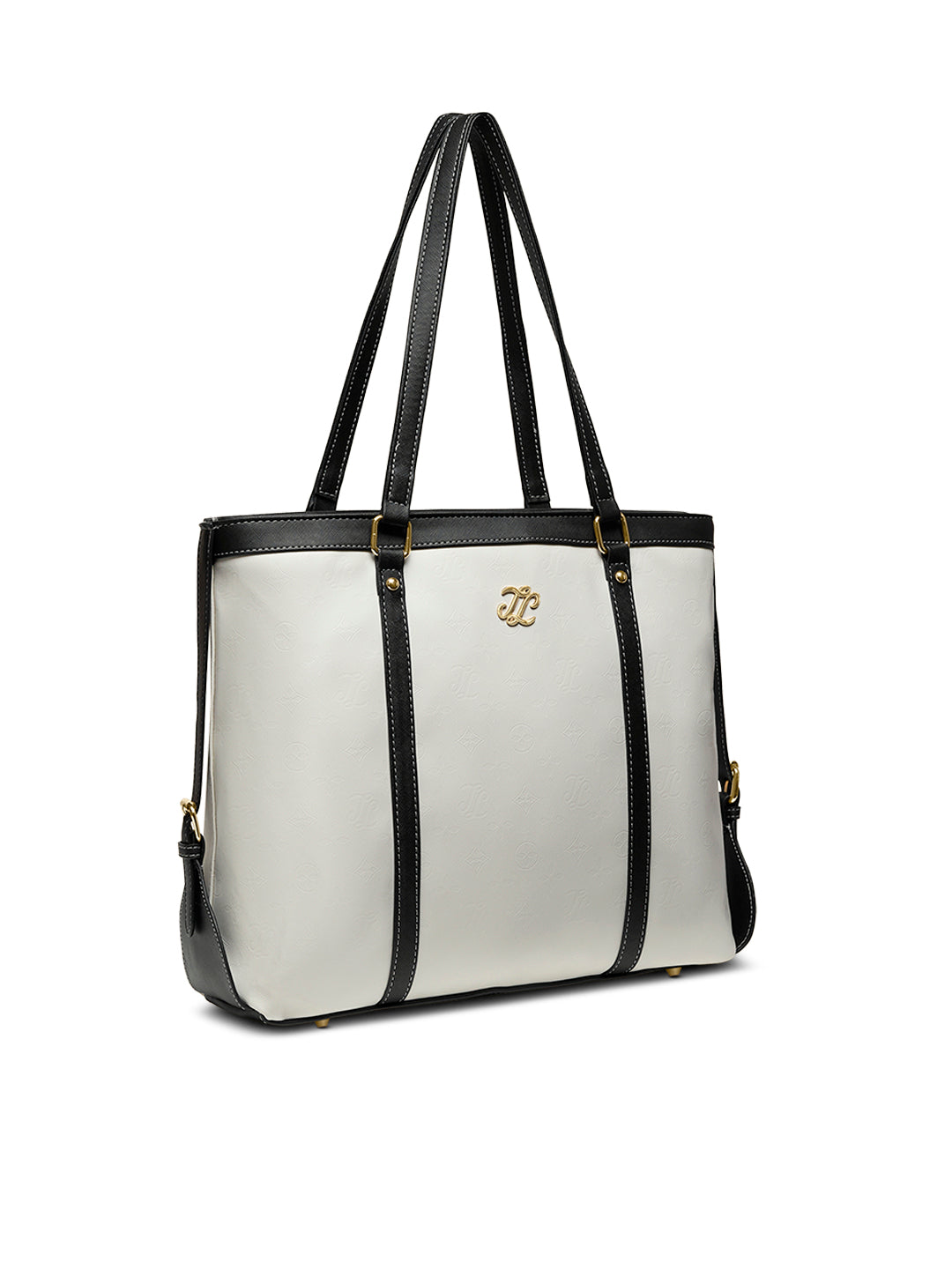 Sandiego Colourblock Tote Bag White