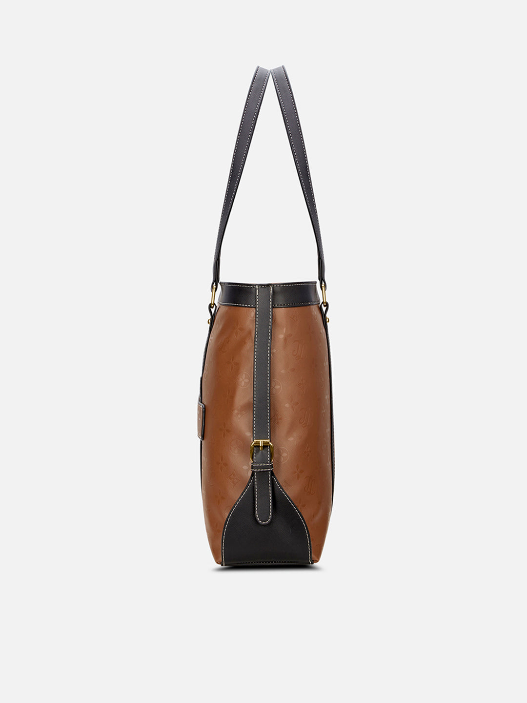 Sandiegoe Colourblock Tote Bag Tan
