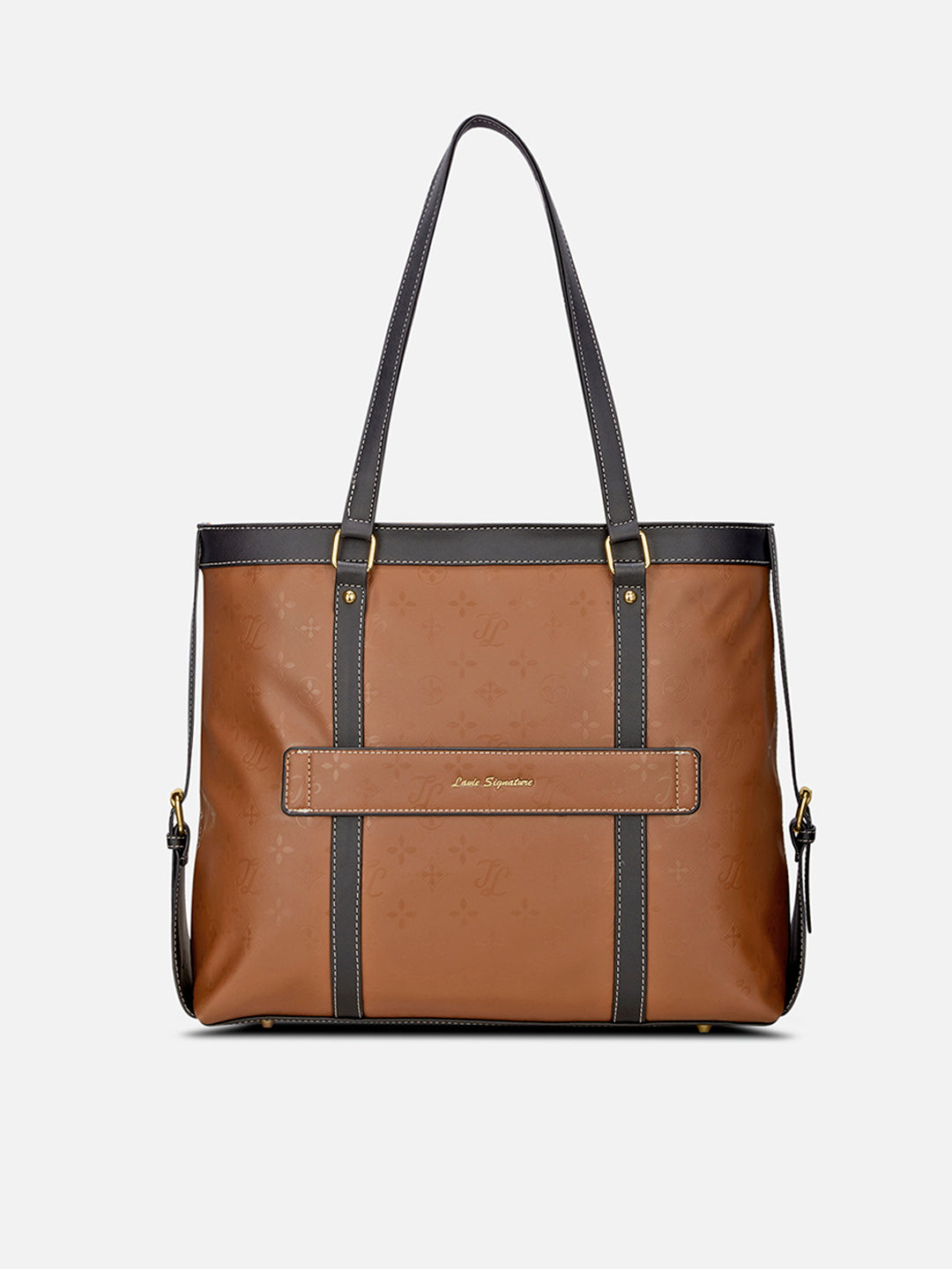 Sandiegoe Colourblock Tote Bag Tan