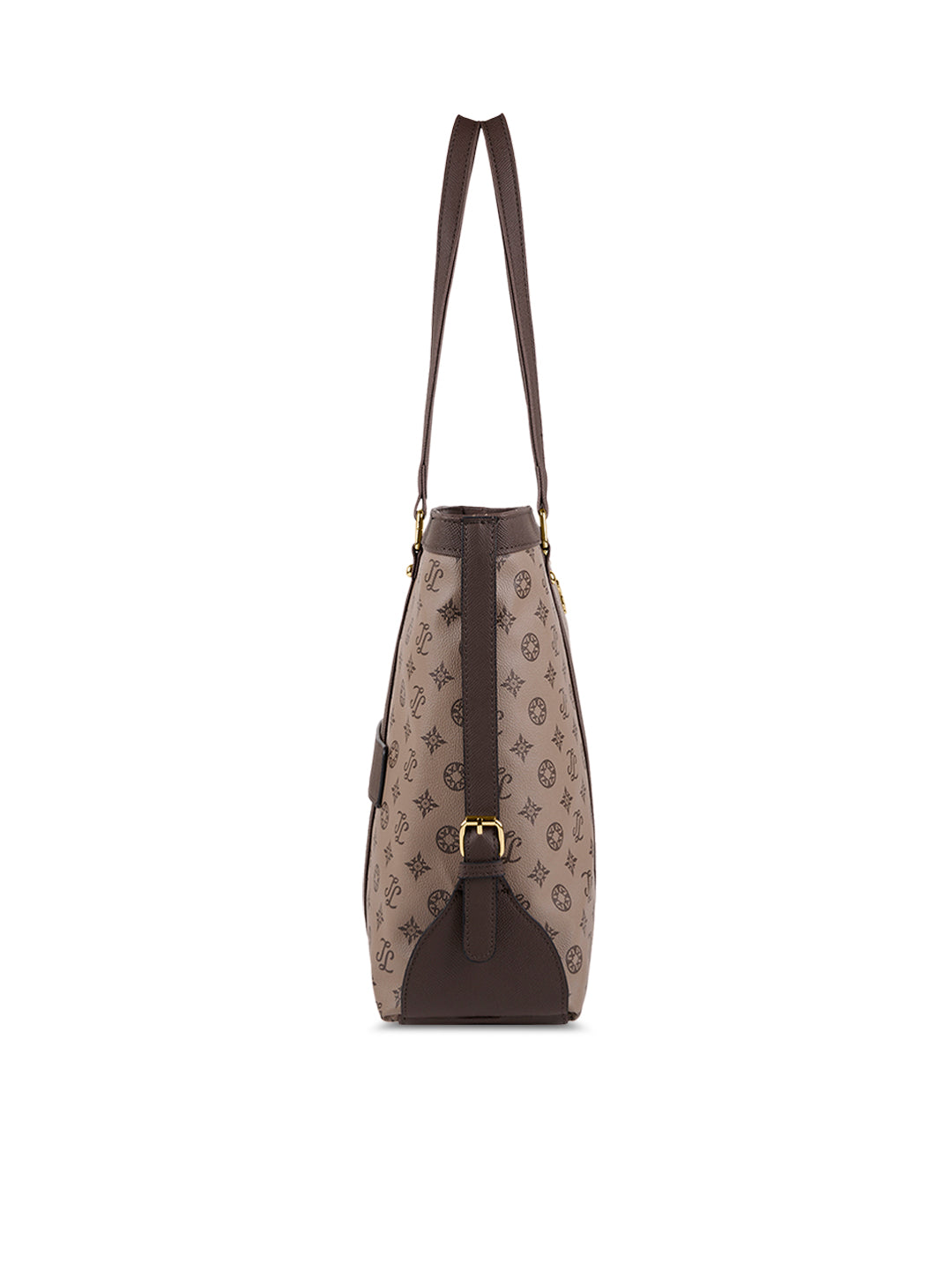 Sandiego Monogram Tote Bag Coffee