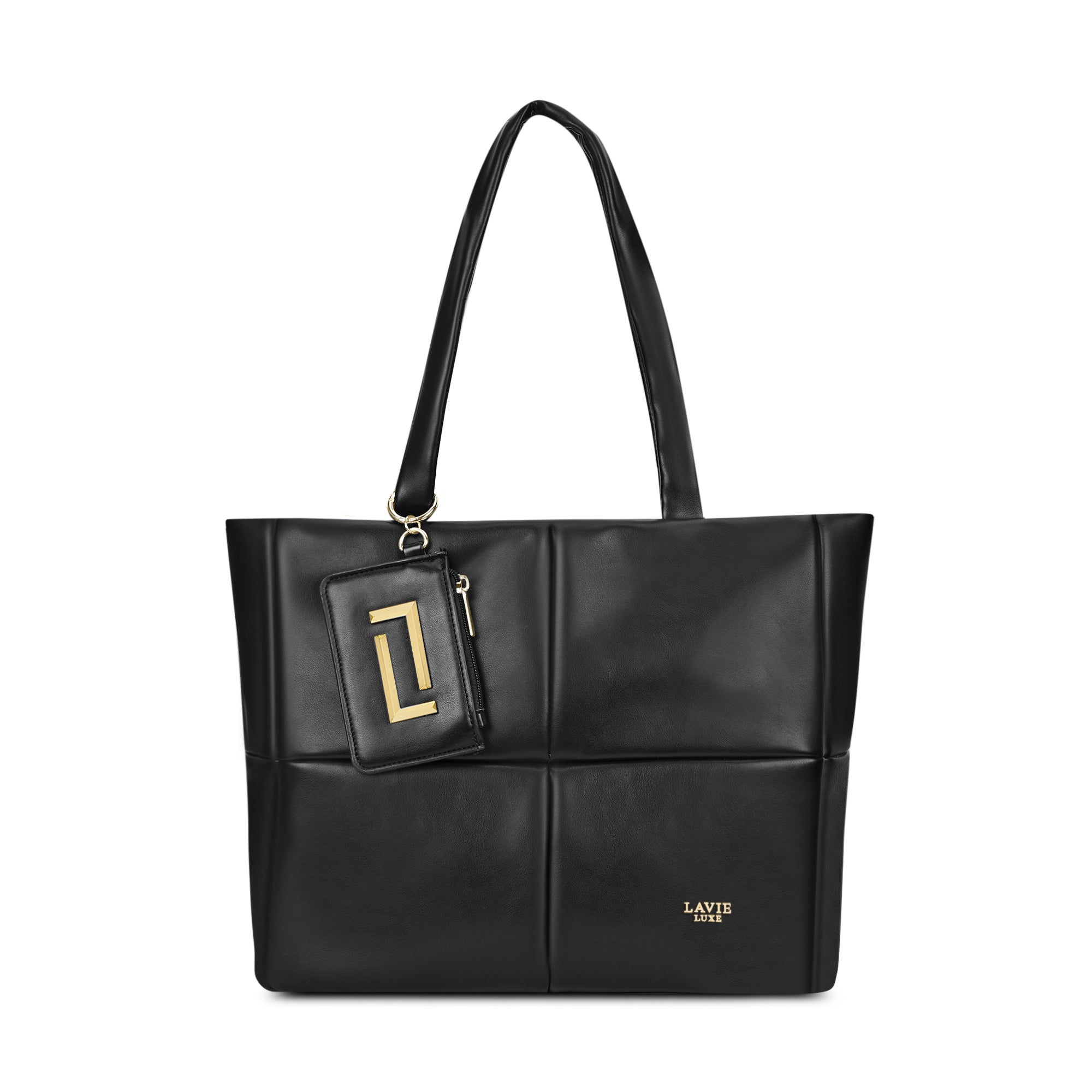 Puff Extra Large Tote Bag Black
