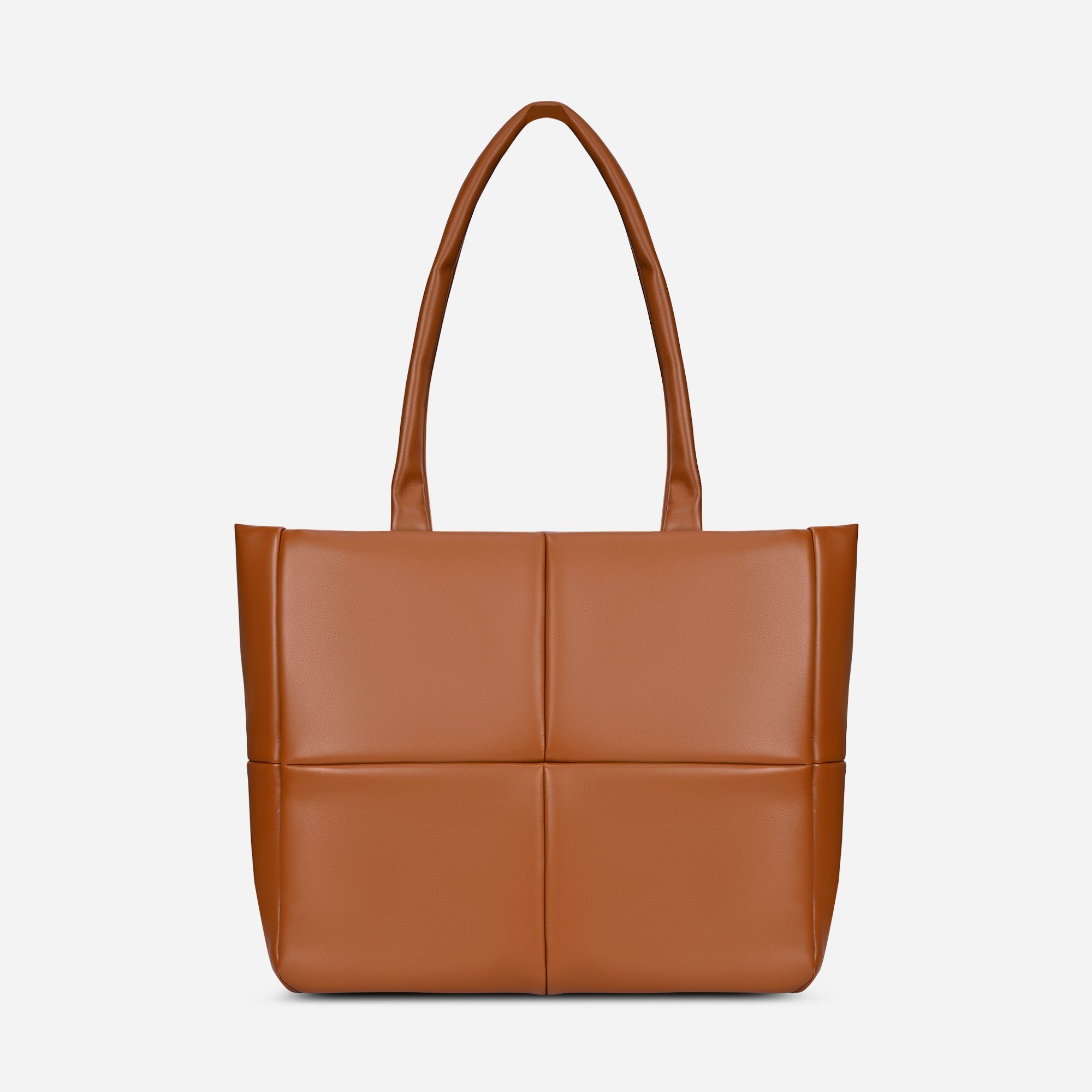 Puff Extra Large Tote Bag Tan