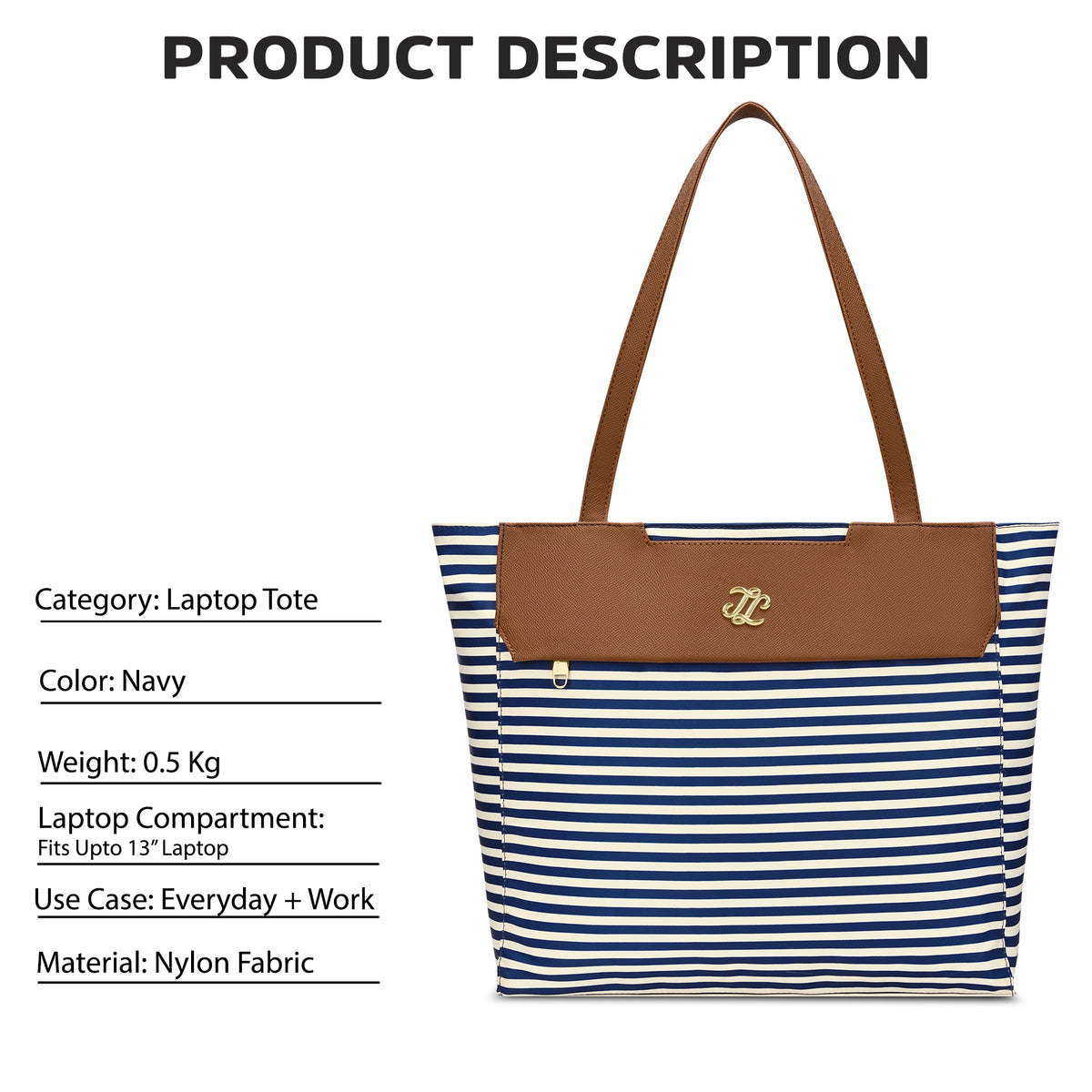 Stripe Norman 'S Tote Bag Bag Navy