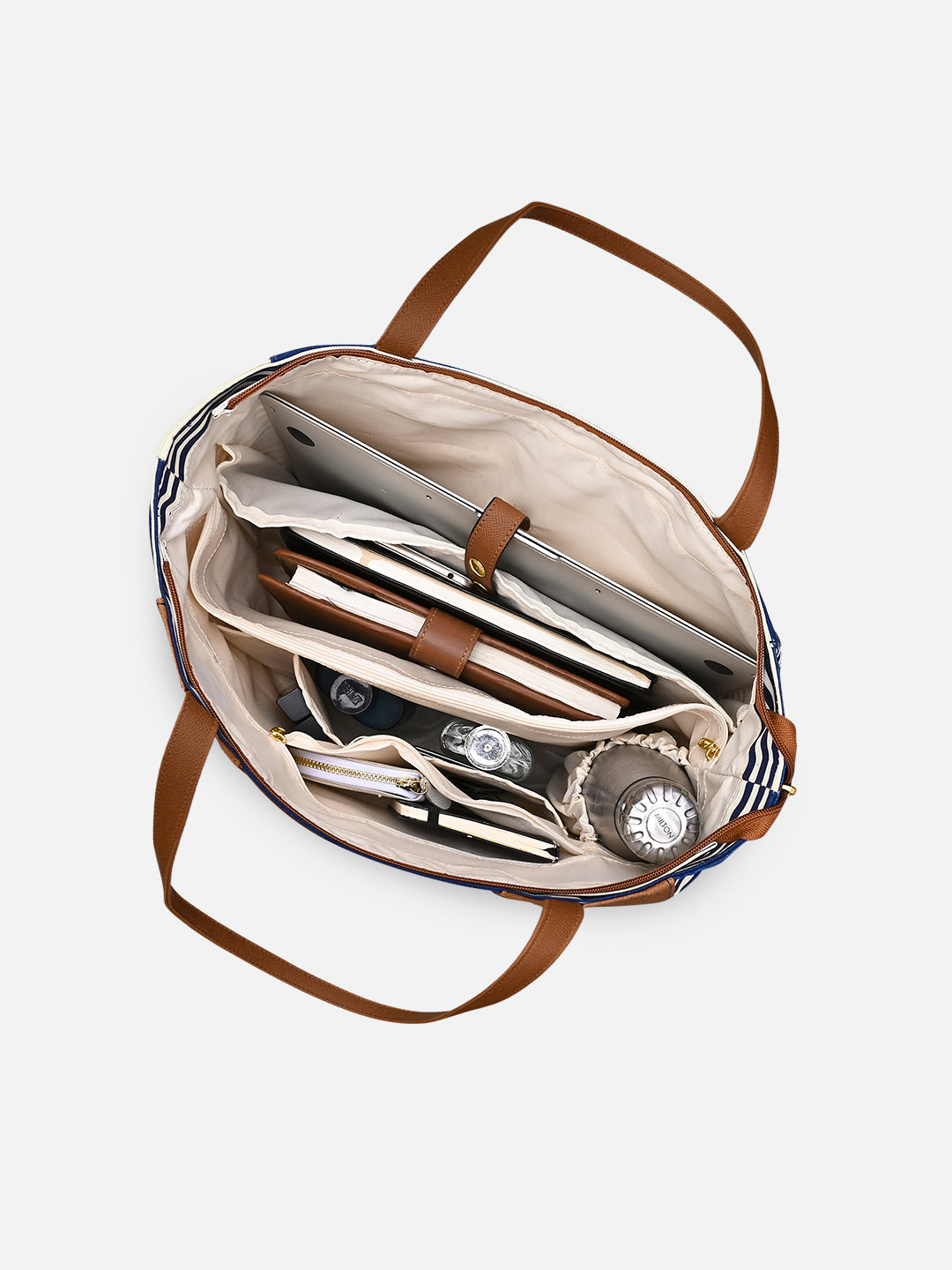 Stripe Norman 'S Tote Bag Bag Navy