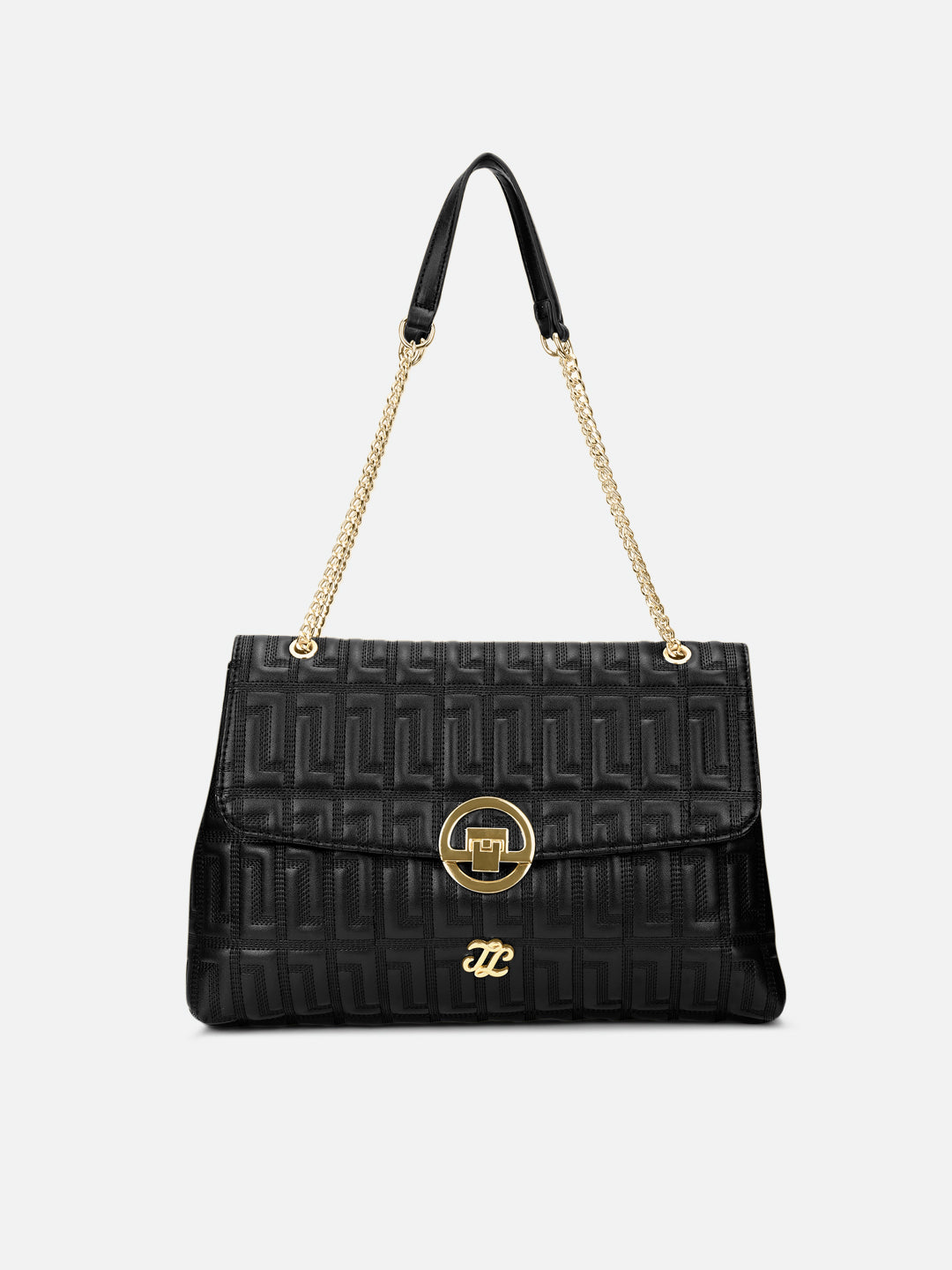 Quilt Bighorn Satchel Bag 'S Ladies Handbag Black
