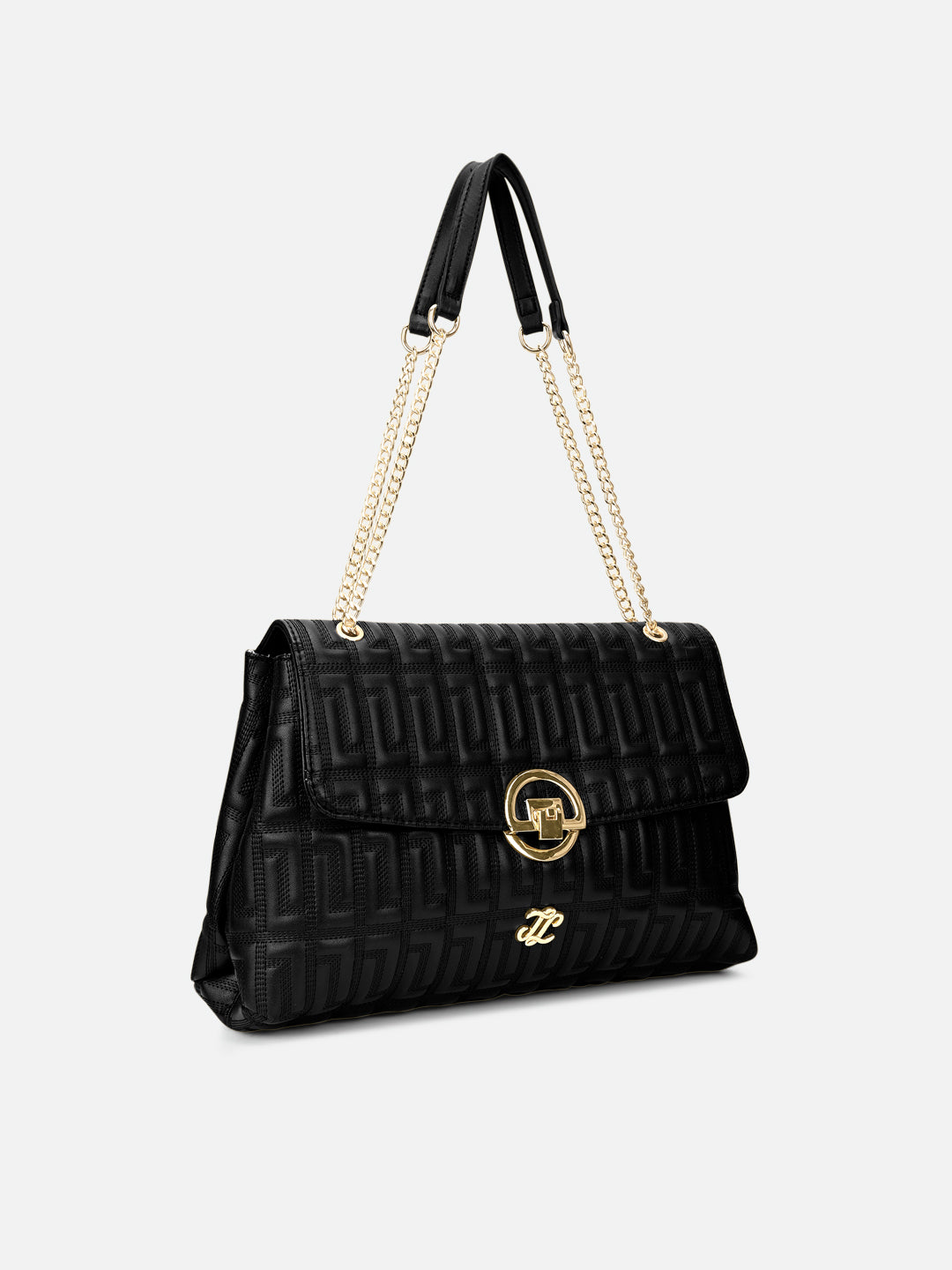Quilt Bighorn Satchel Bag 'S Ladies Handbag Black