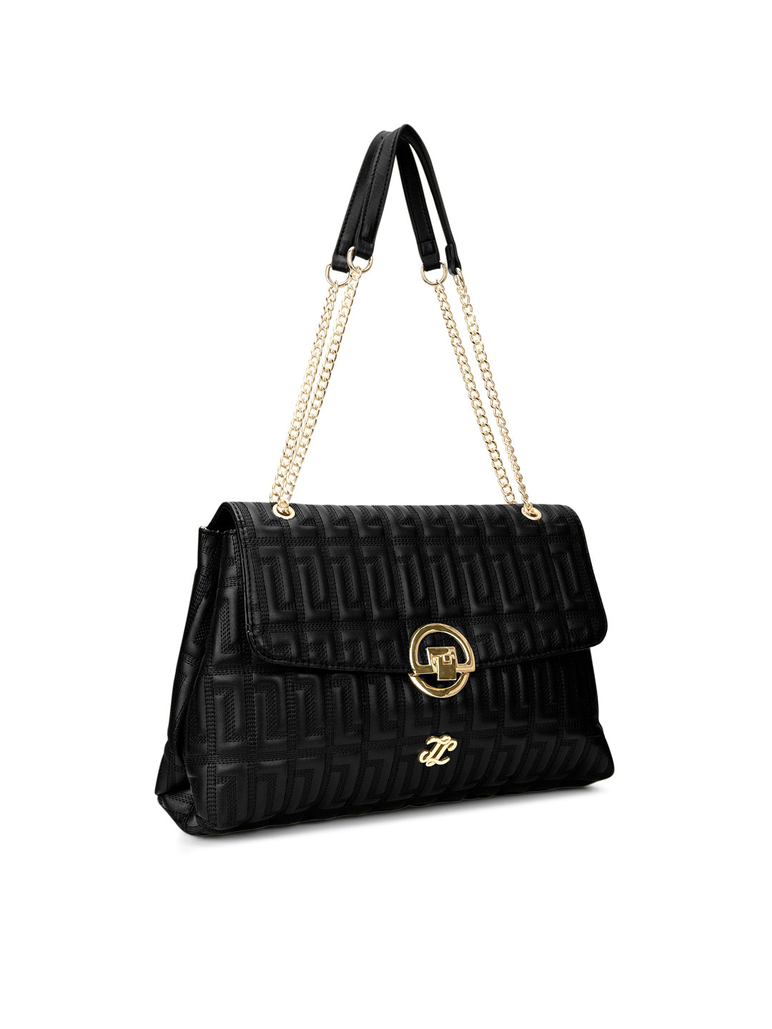 Quilt Bighorn Satchel Bag 'S Ladies Handbag Black