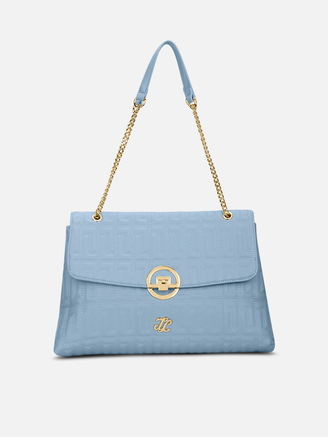 Quilt Bighorn Satchel Bag 'S Ladies Handbag Blue Aura