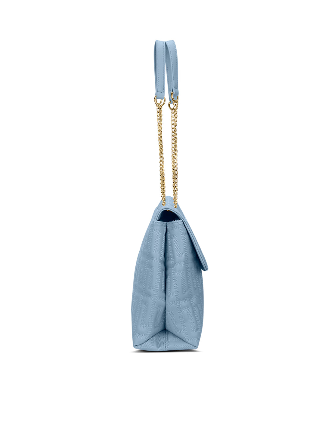 Quilt Bighorn Satchel Bag 'S Ladies Handbag Blue Aura
