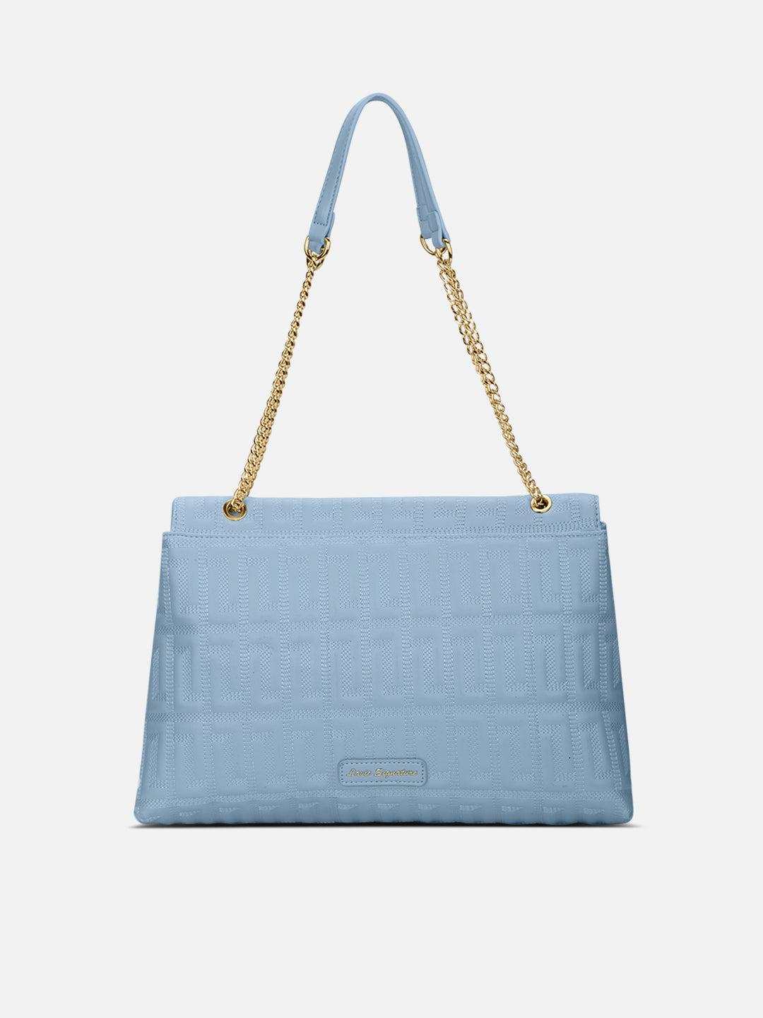 Quilt Bighorn Satchel Bag 'S Ladies Handbag Blue Aura