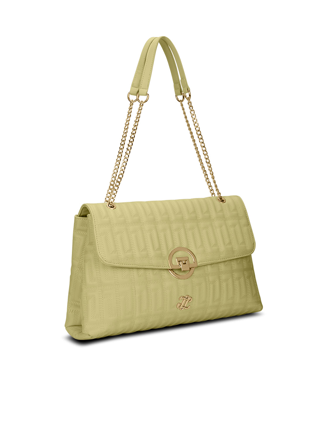 Quilt Bighorn Satchel Bag 'S Ladies Handbag Butter Yellow