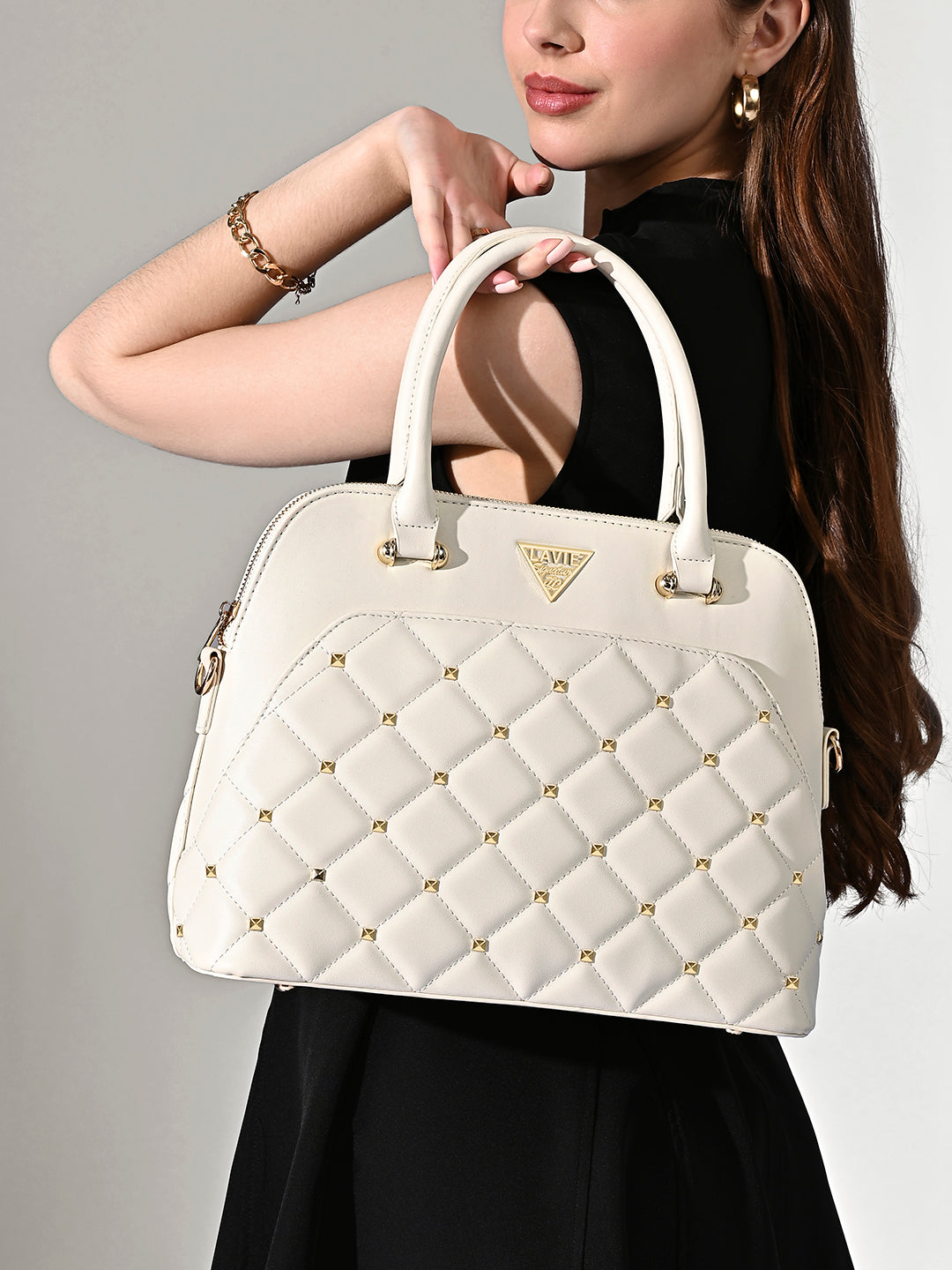 Stud Elko Medium Satchel Bag