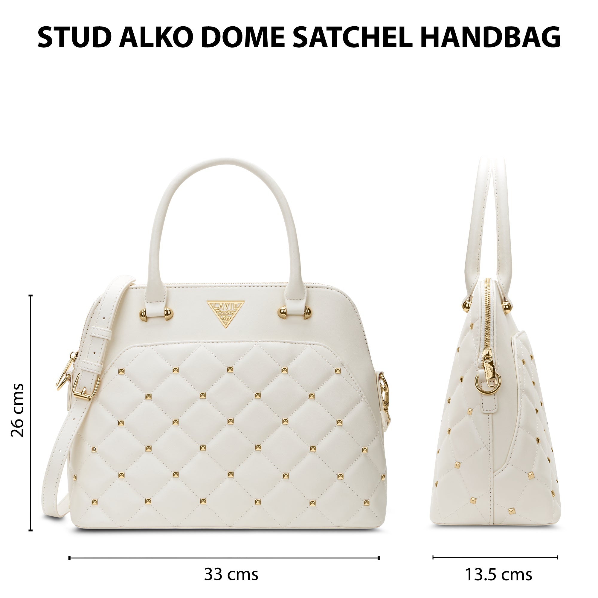 Stud Elko Medium Satchel Bag