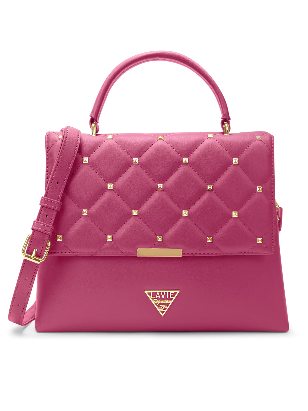 Stud Gary Medium Satchel Bag