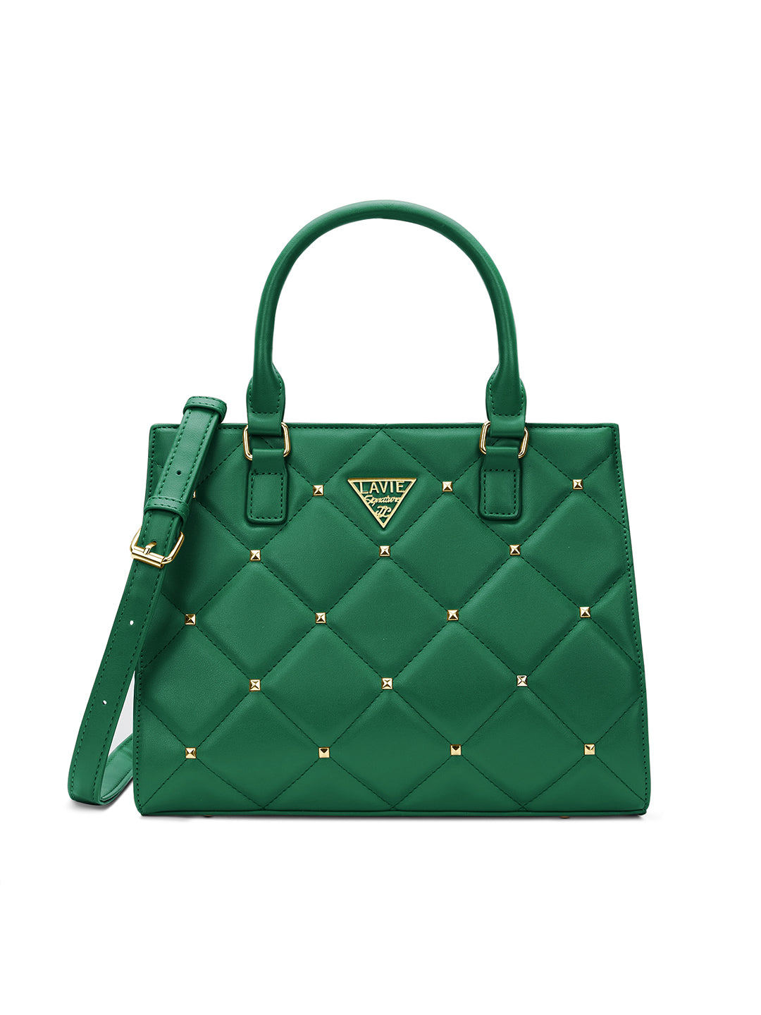 Stud Juno Medium Satchel Bag