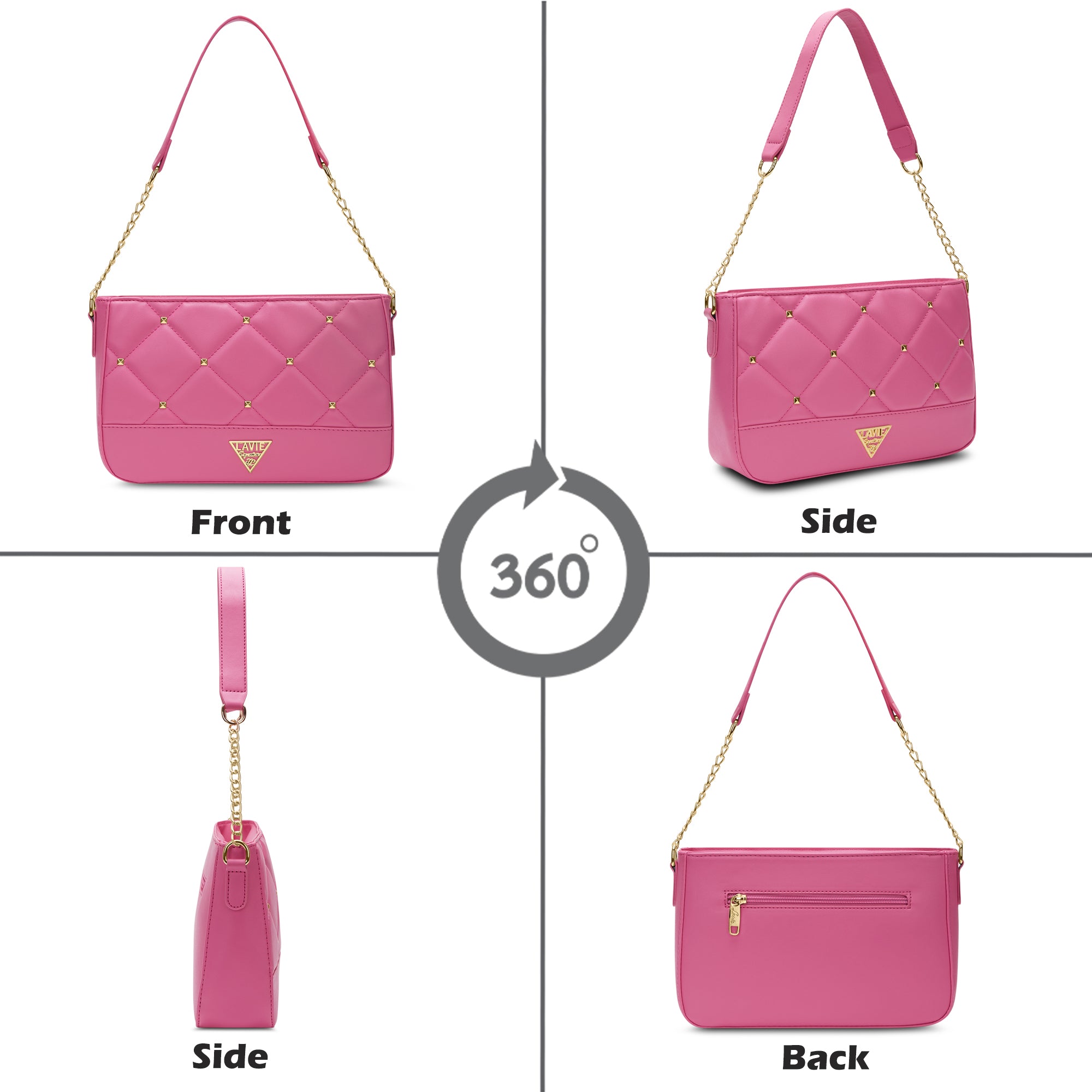 Stud Omaha Small Hobo Bag