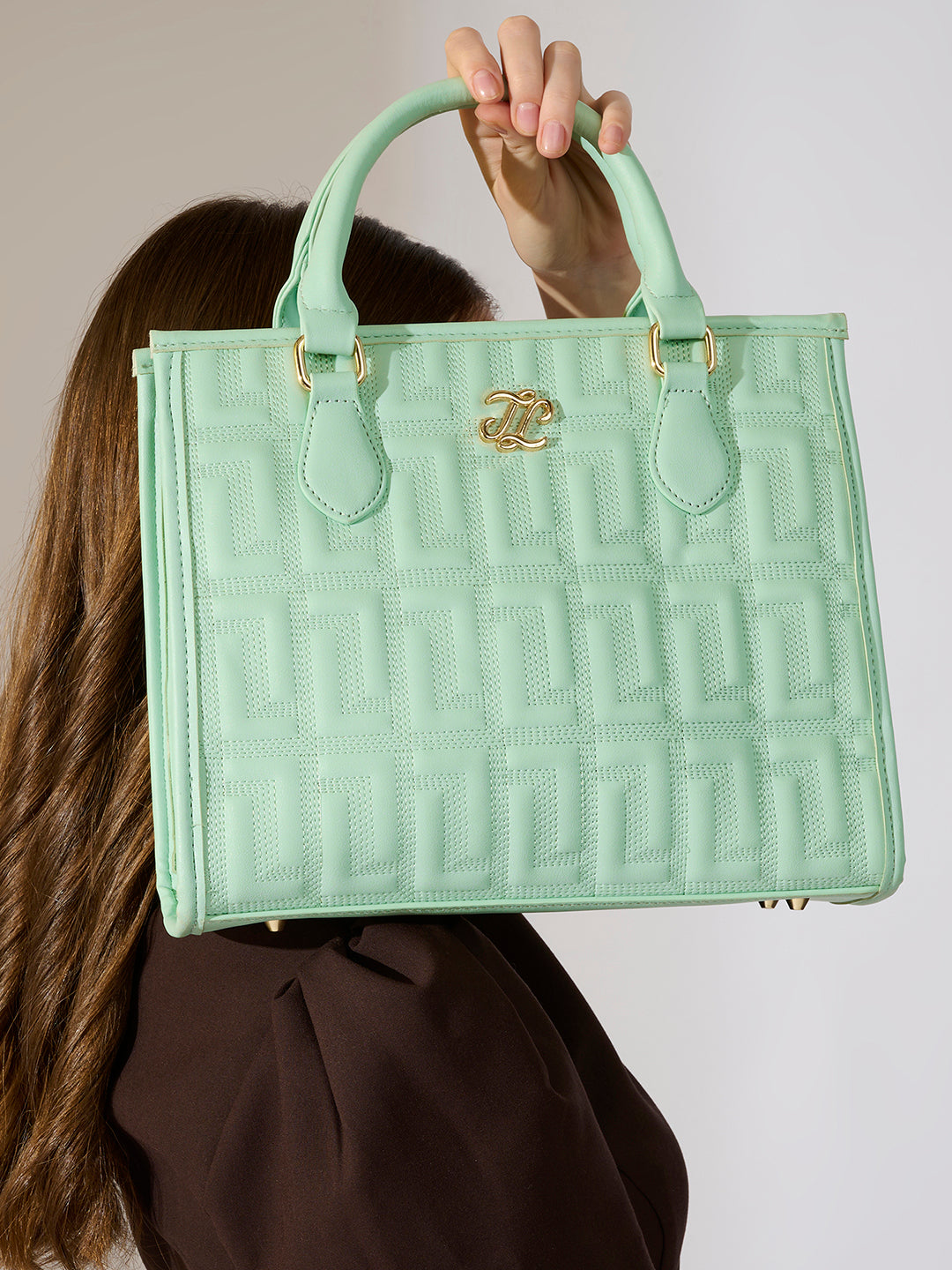 Churchill Rectagular Flap Over Frame Clutch Gold