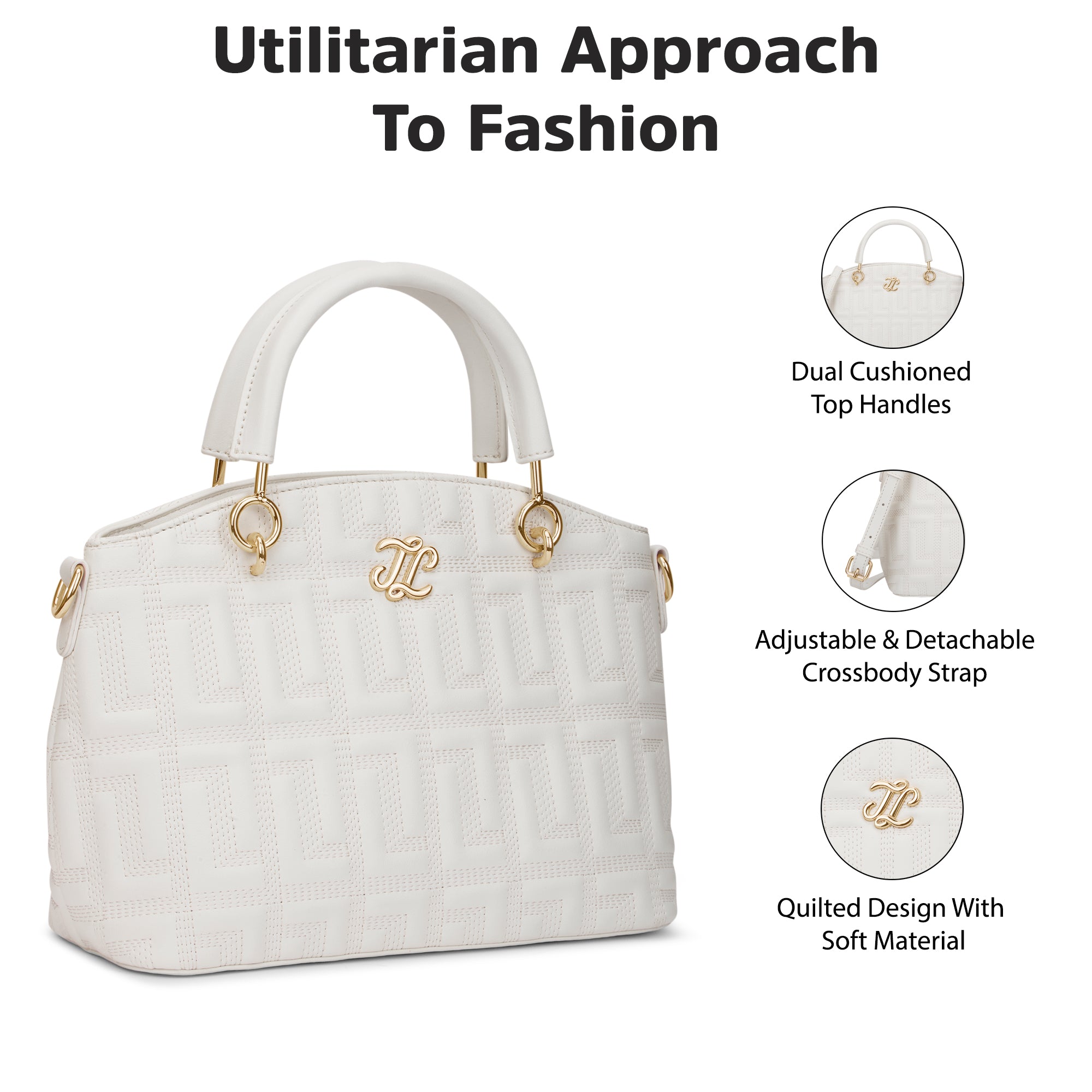 Churchill Rectagular Flap Over Frame Clutch Gold