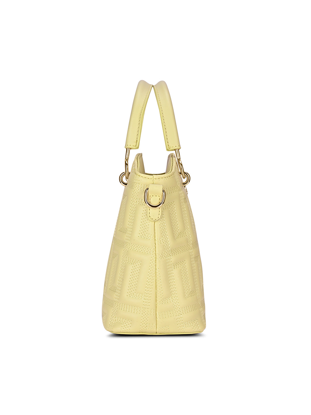 Churchill Rectagular Flap Over Frame Clutch Gold
