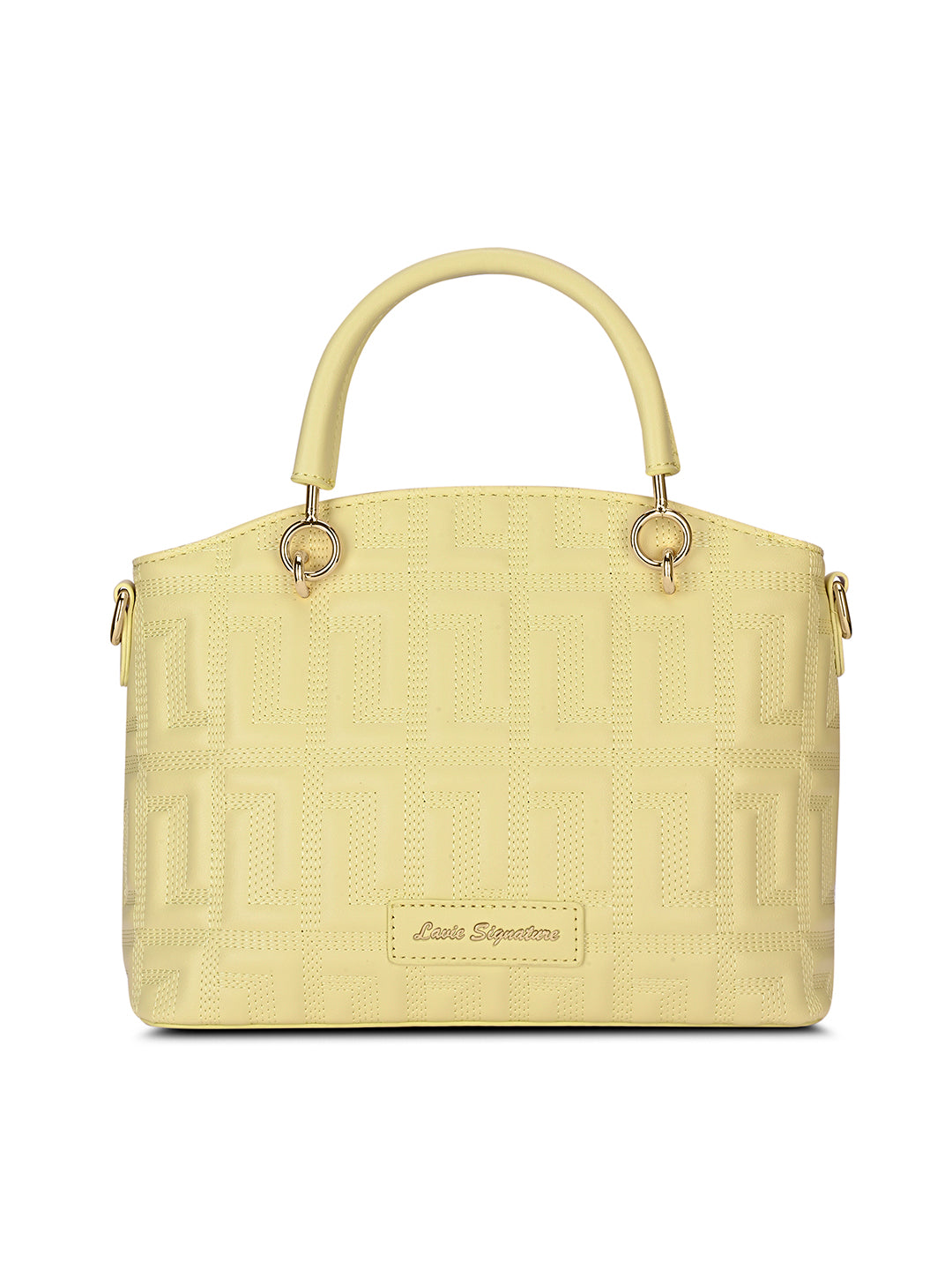 Churchill Rectagular Flap Over Frame Clutch Gold