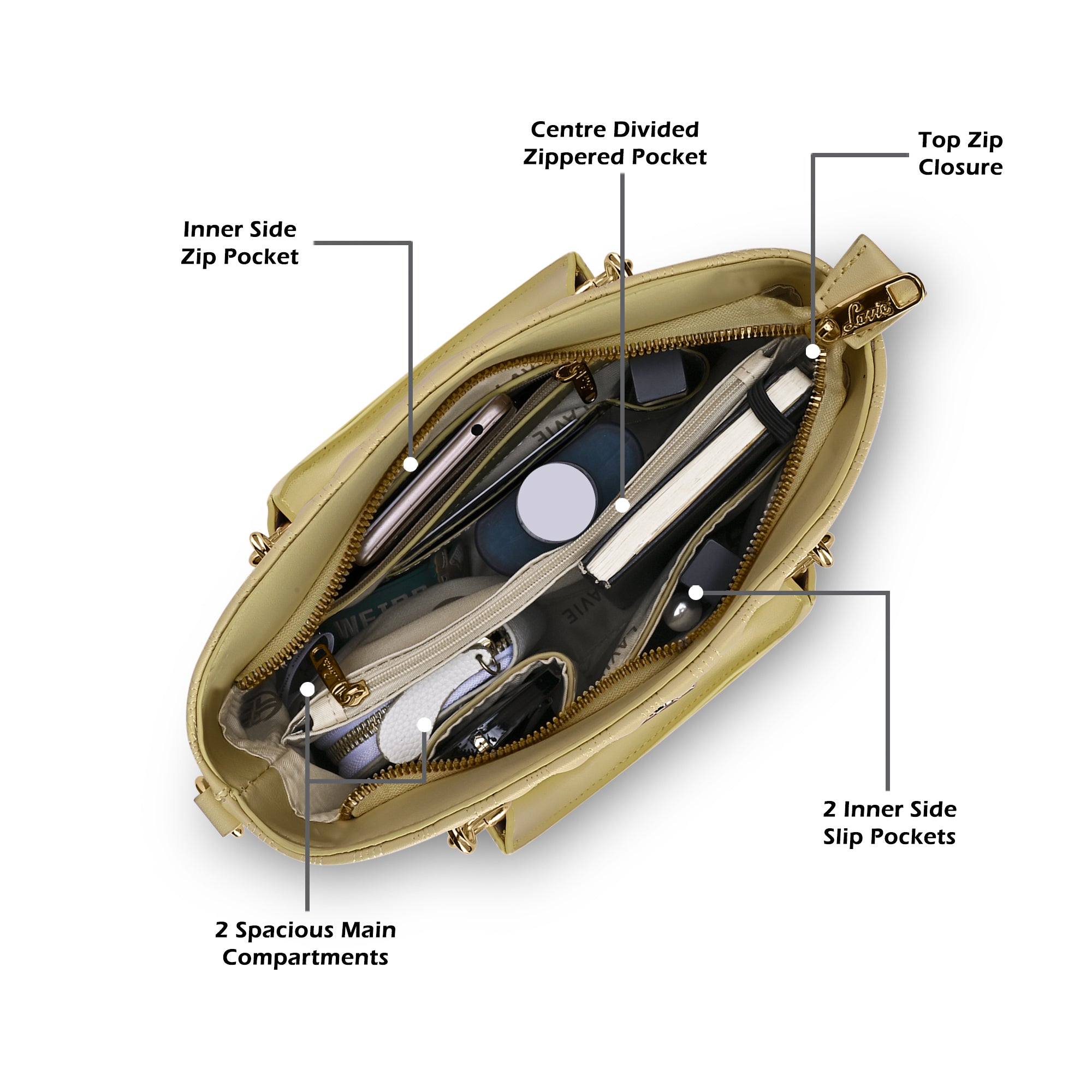 Churchill Rectagular Flap Over Frame Clutch Gold