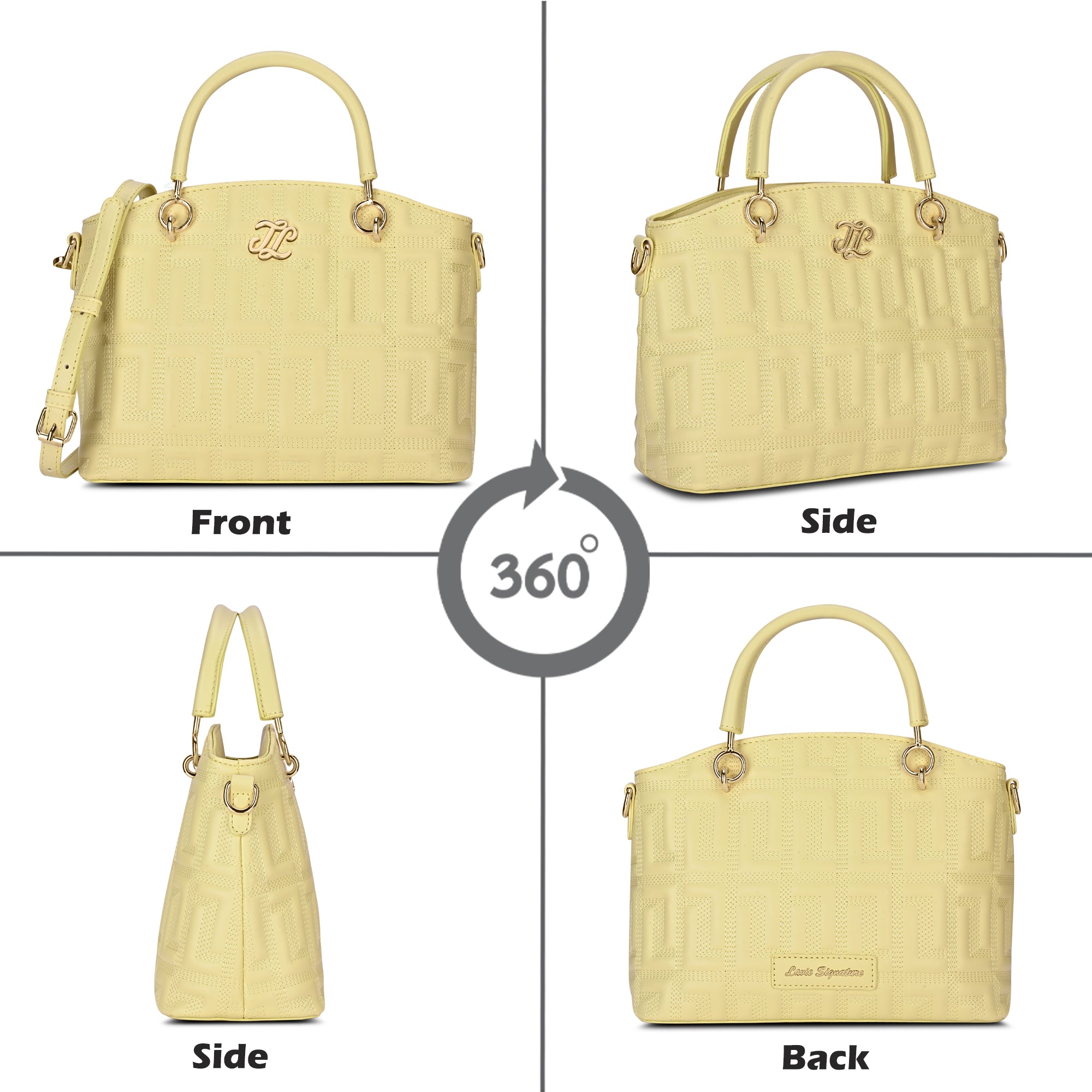 Churchill Rectagular Flap Over Frame Clutch Gold
