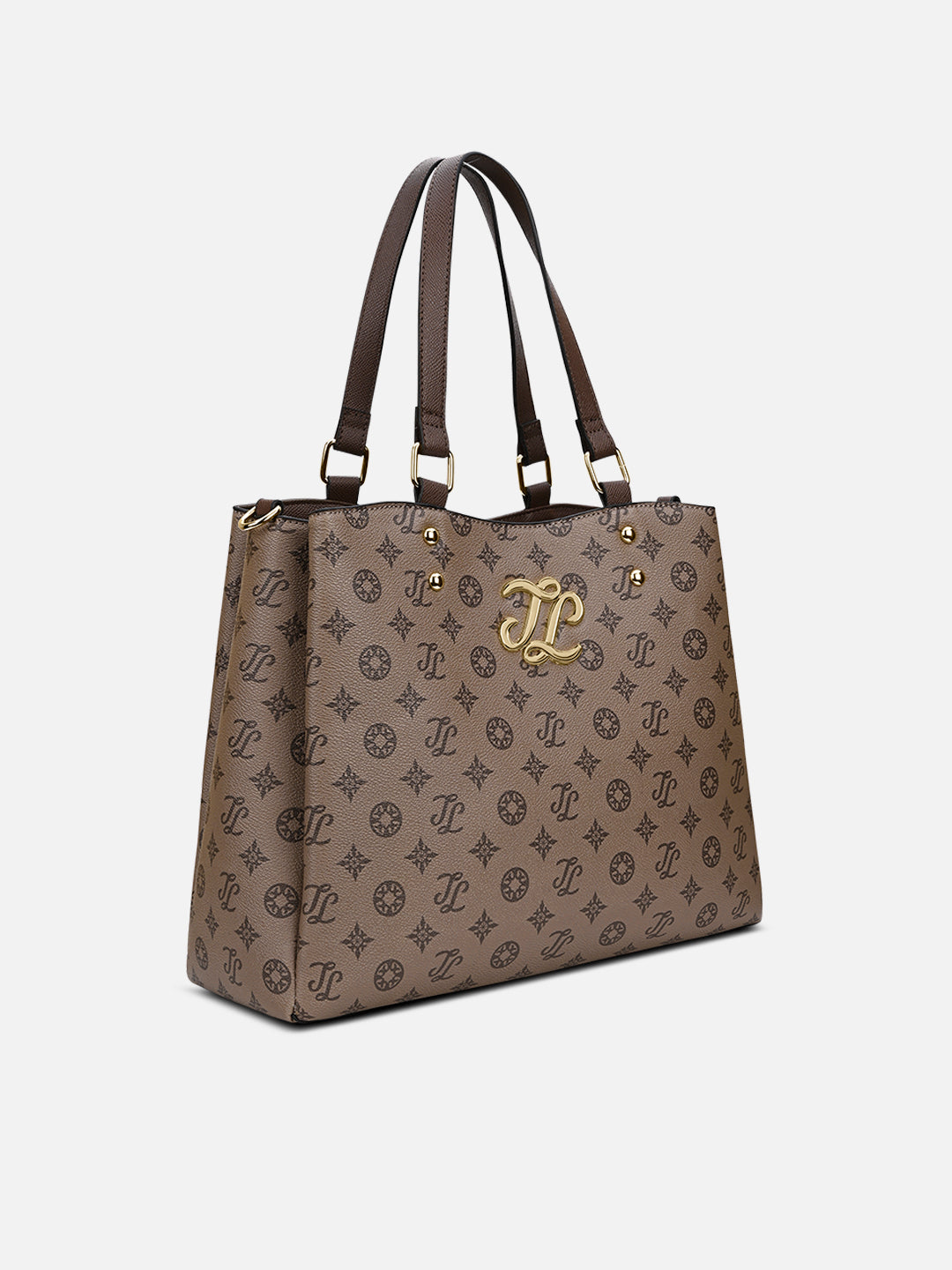 Albany 3 Comparment Medium Satchel Bag Coffee