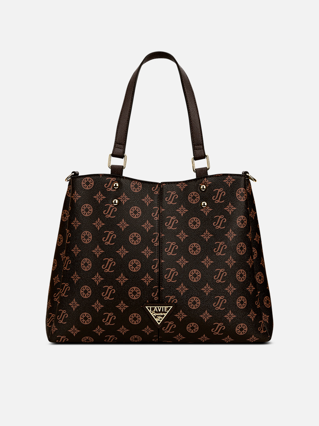 Albany 3 Comparment Medium Satchel Bag Choco