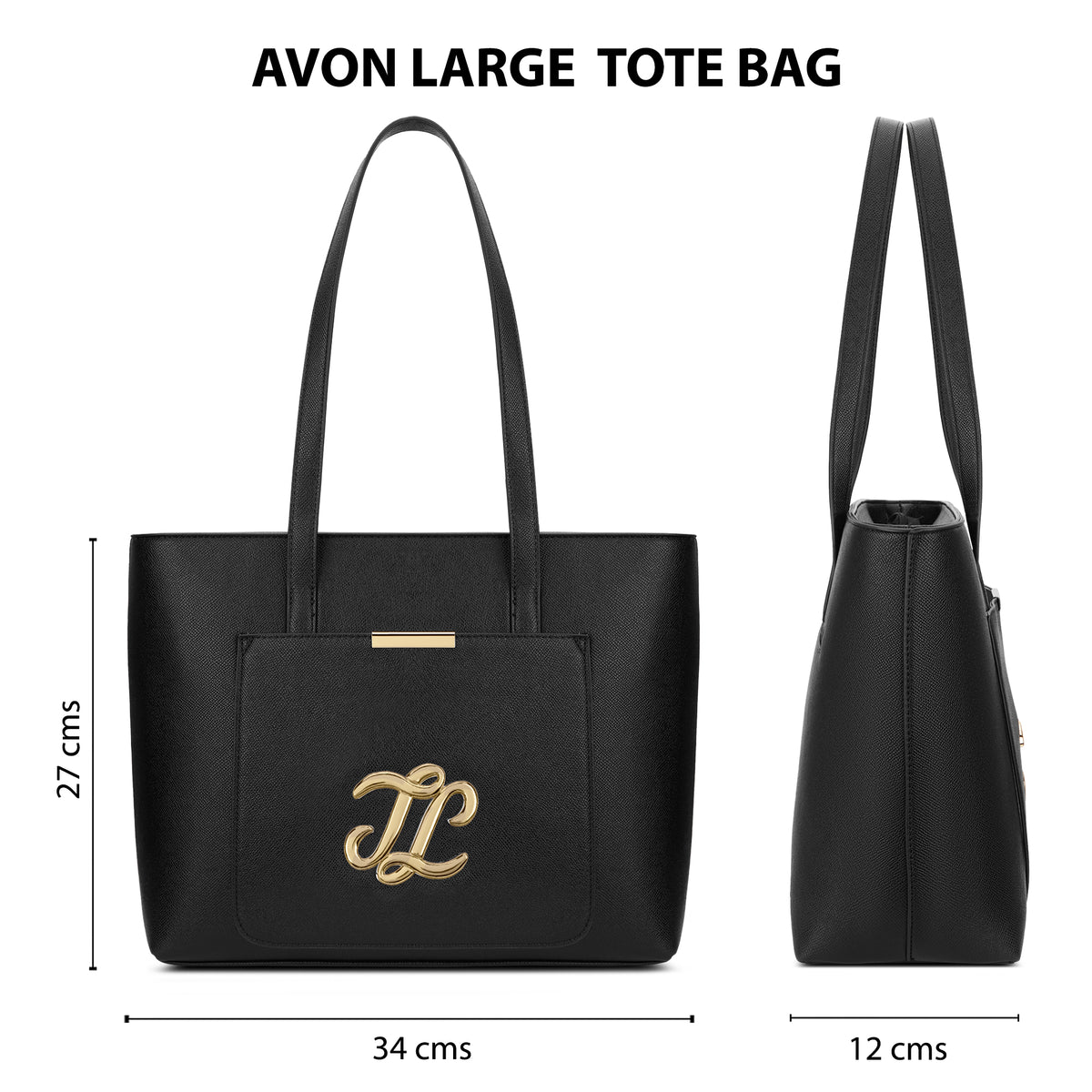 Avon Large Tote Bag Black