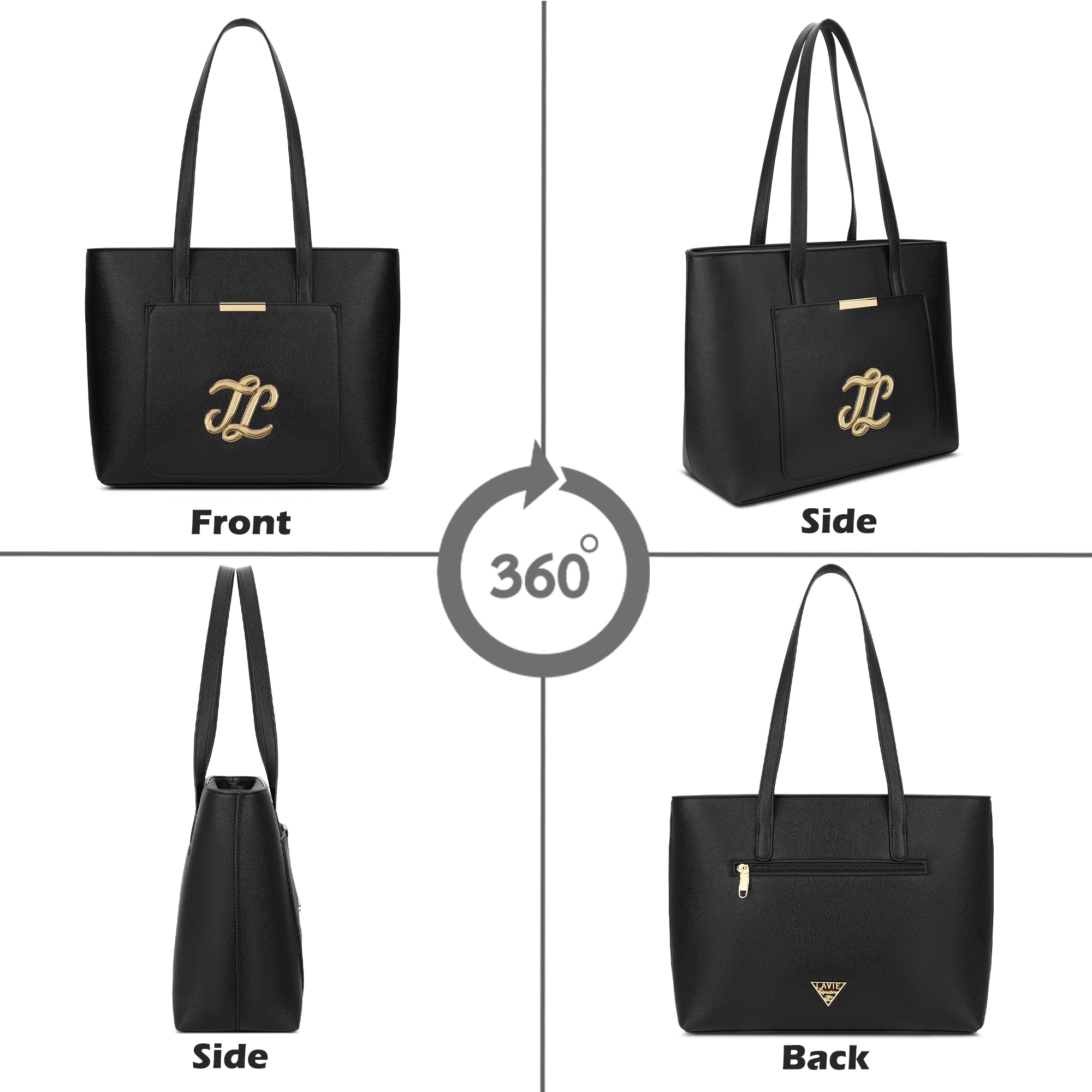 Avon Large Tote Bag Black