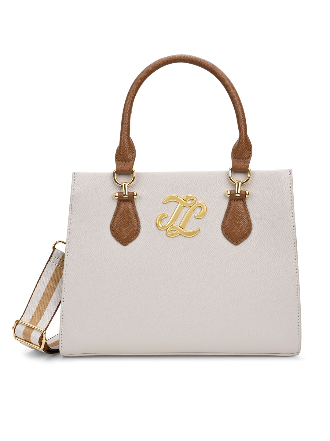 Colourblock Yuma 3 Compartment Medium Sling Bag Off White