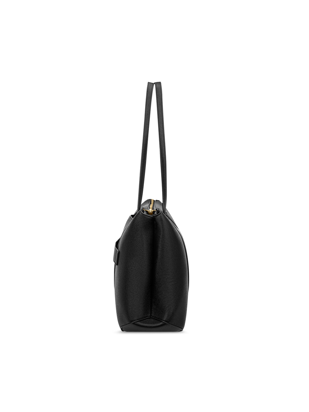 Evans 3 Compartment Large Tote Bag Black