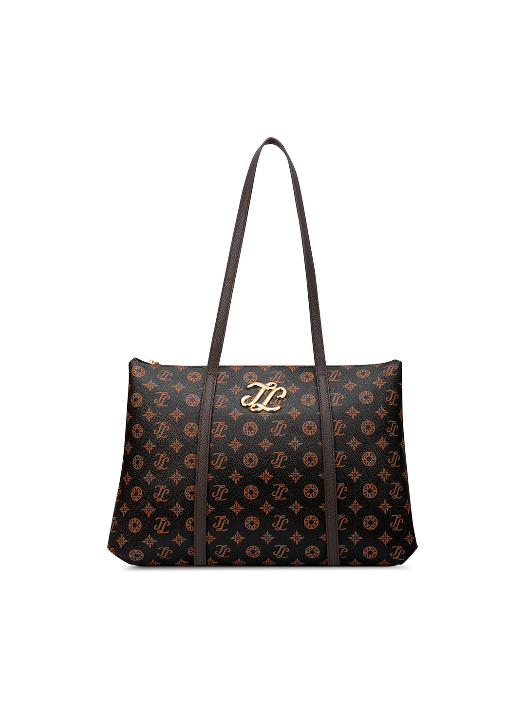 Mono Evans 3 Compartment Large Tote Bag Choco