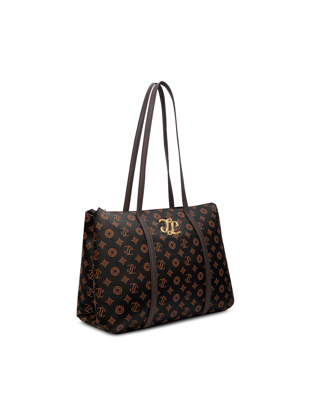 Mono Evans 3 Compartment Large Tote Bag Choco