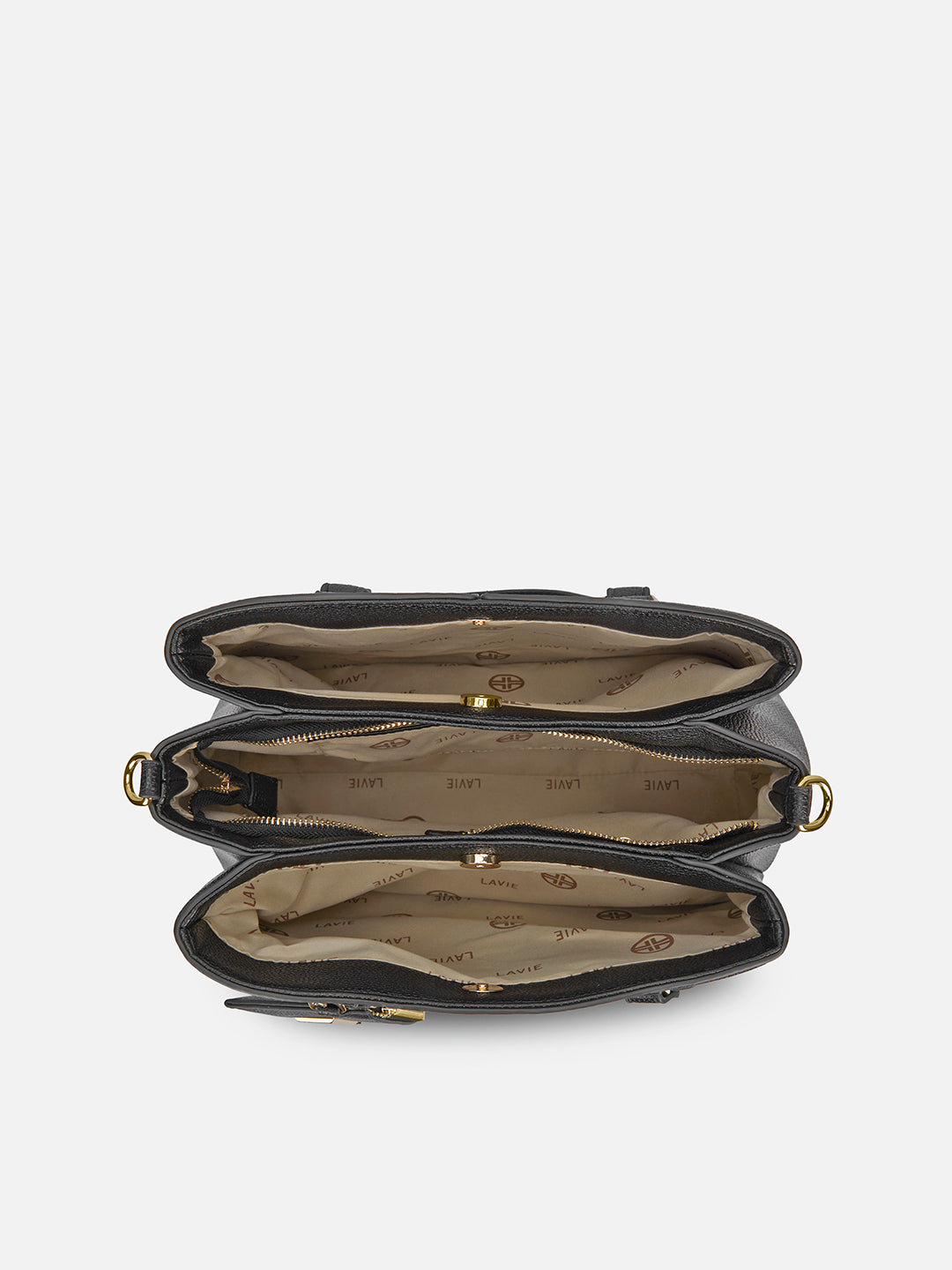 Rumi 3 Compartment Large Satchel Bag