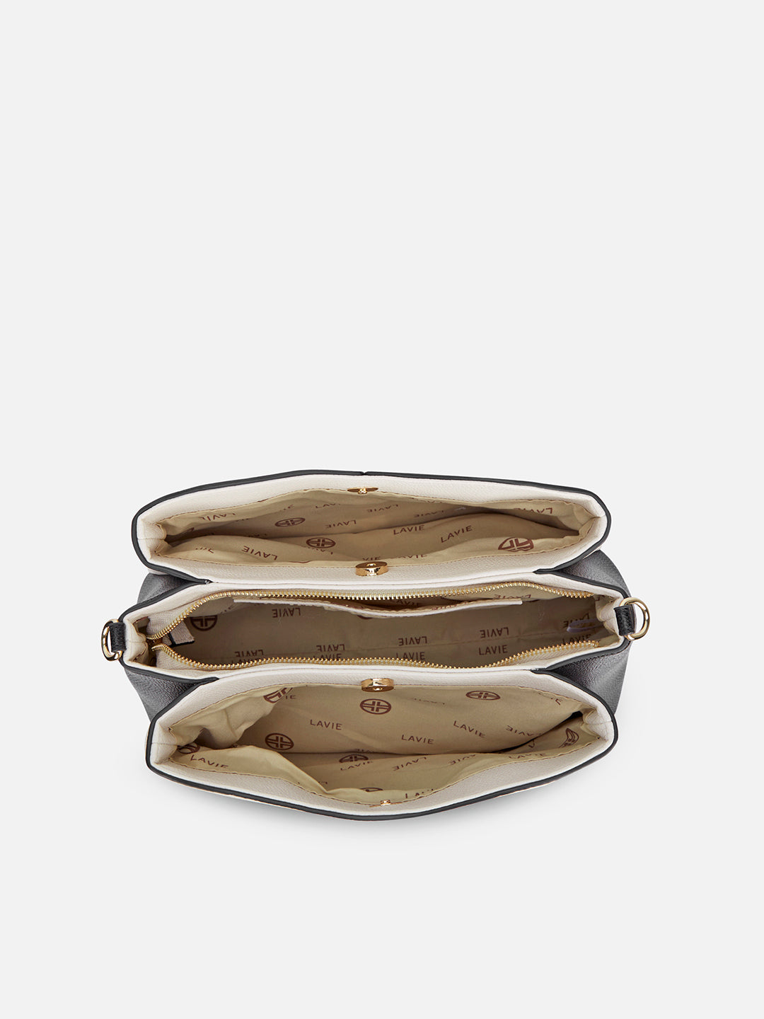 Rumi 3 Compartment Large Satchel Bag