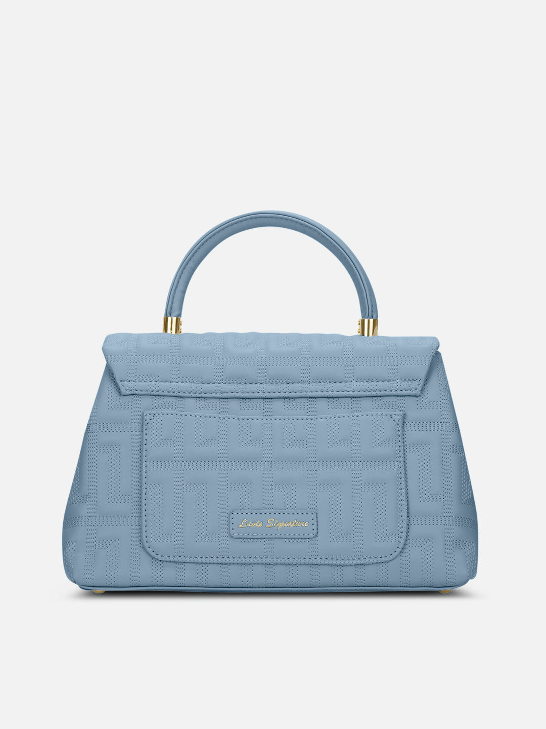 Quilt Marco Flap Medium 'S Ladies Handbag Blue Aura