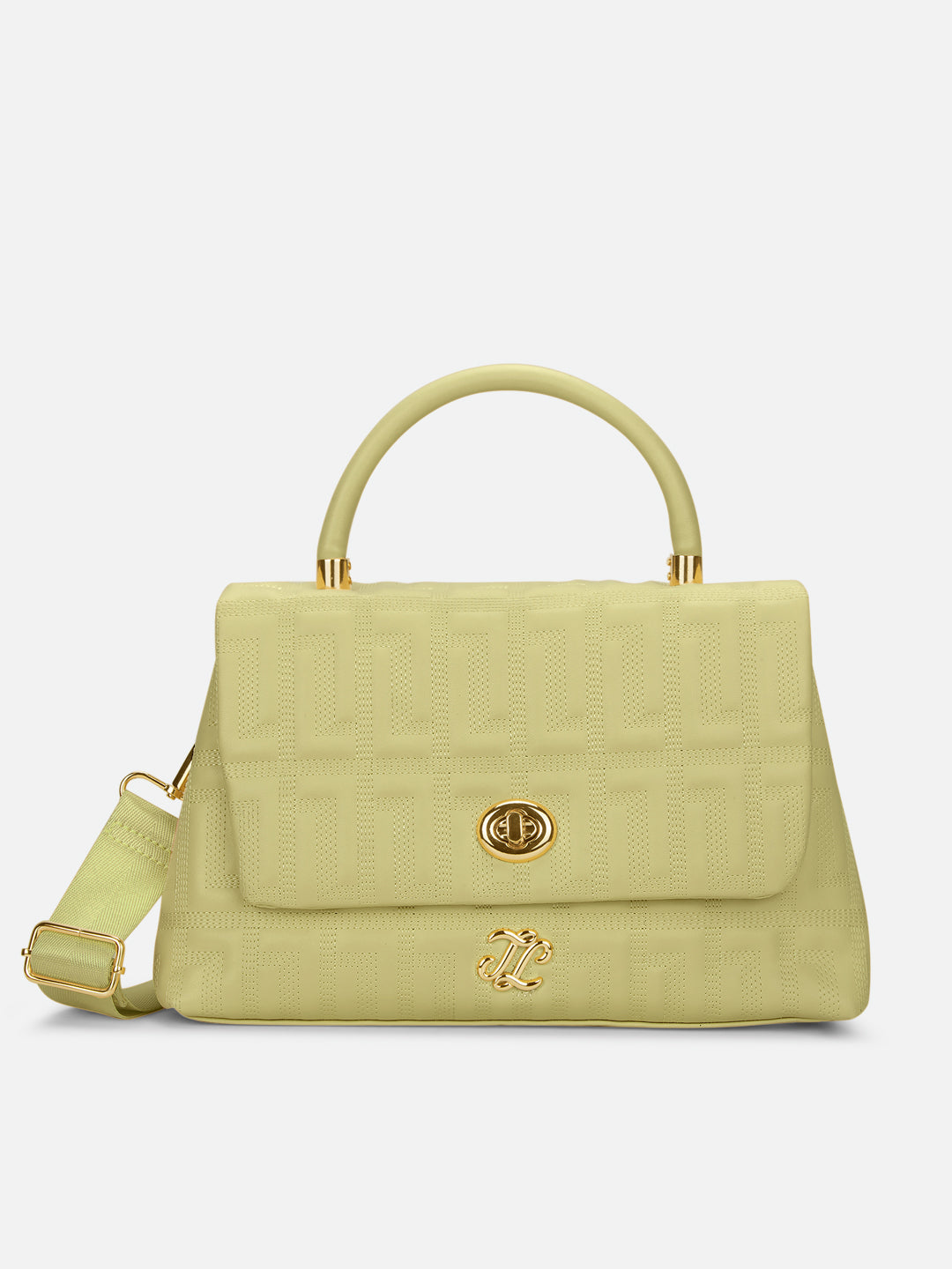 Quilt Marco Flap Medium 'S Ladies Handbag Butter Yellow