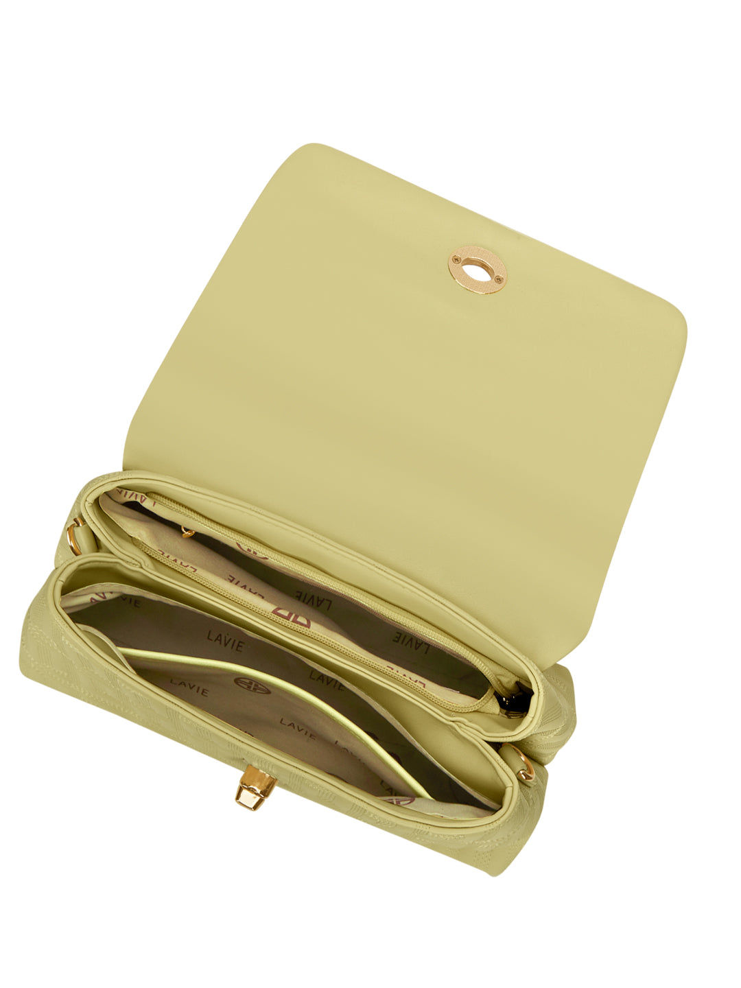 Quilt Marco Flap Medium 'S Ladies Handbag Butter Yellow