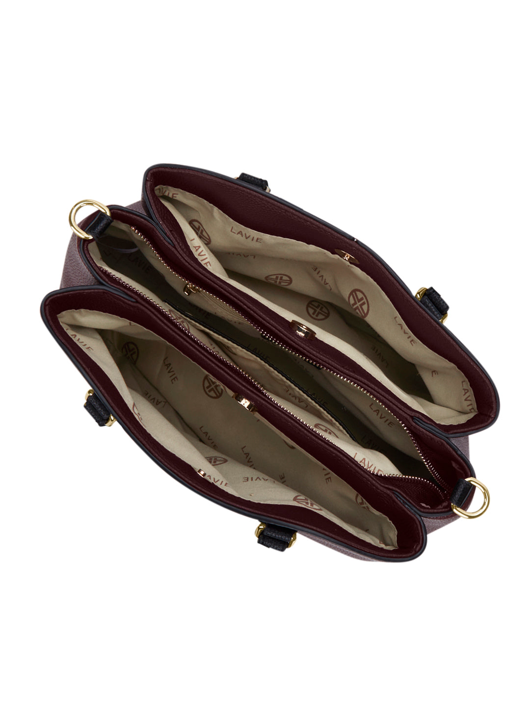 Missoula 3C Satchel Bag 'S Ladies Handbag Maroon