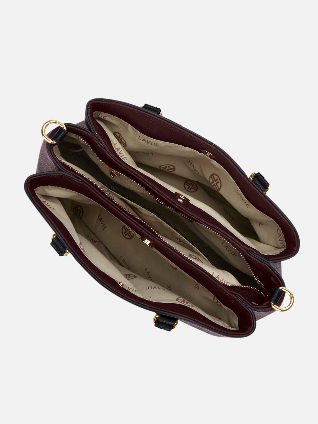 Missoula 3C Satchel Bag 'S Ladies Handbag Maroon