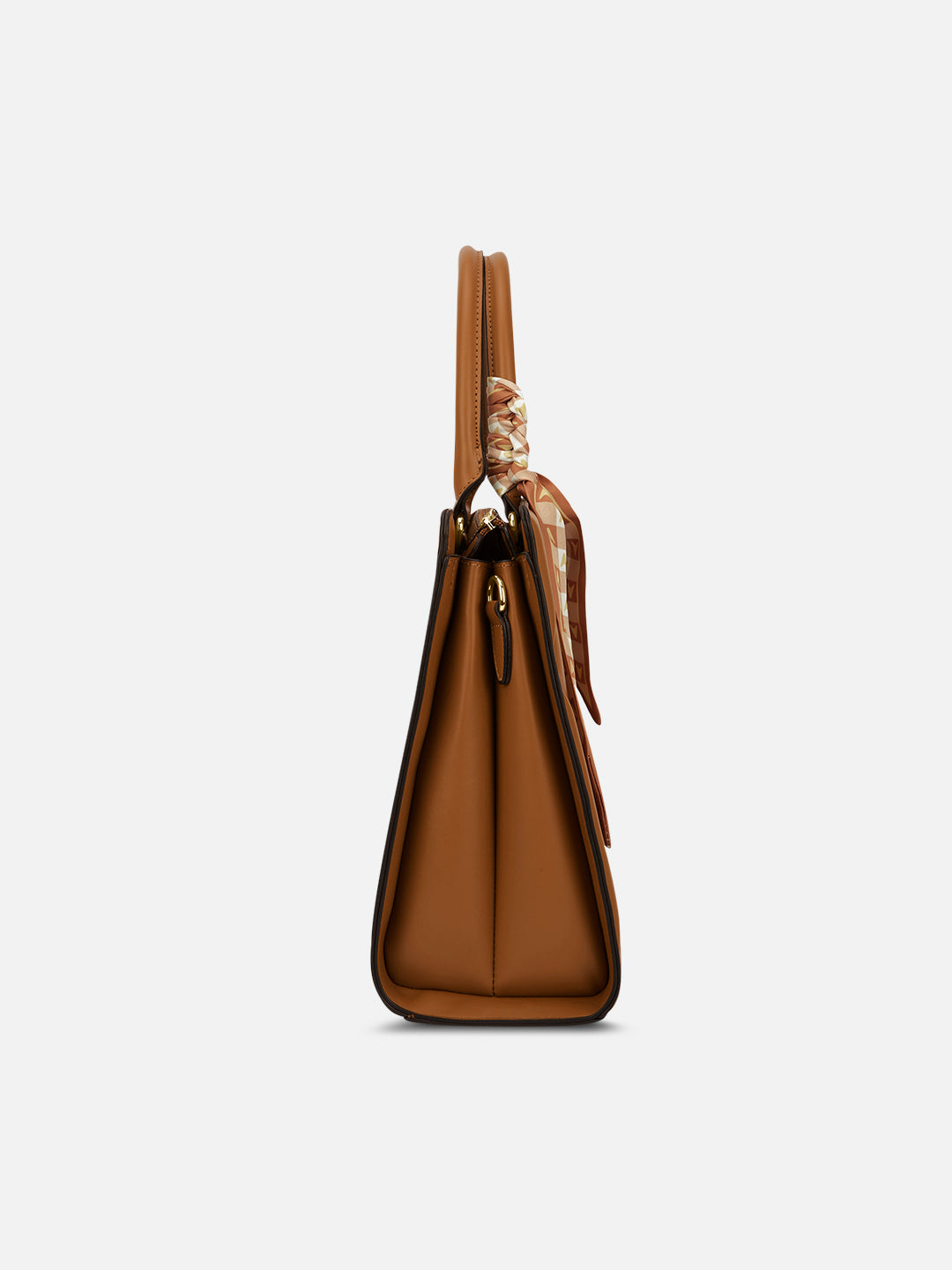 Quare Large Satchel Bag Tan