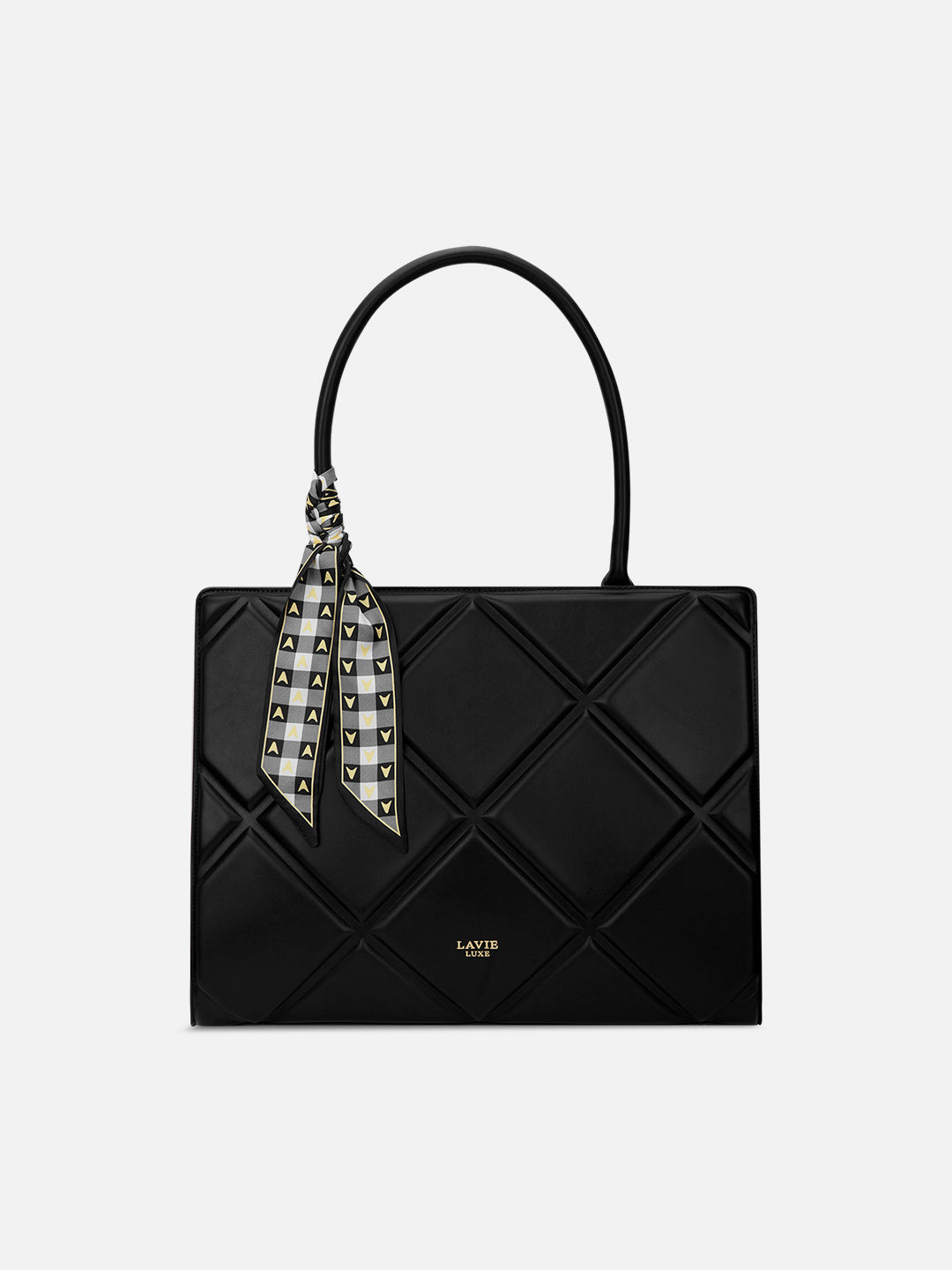 Quare Extra Large Satchel Bag Black