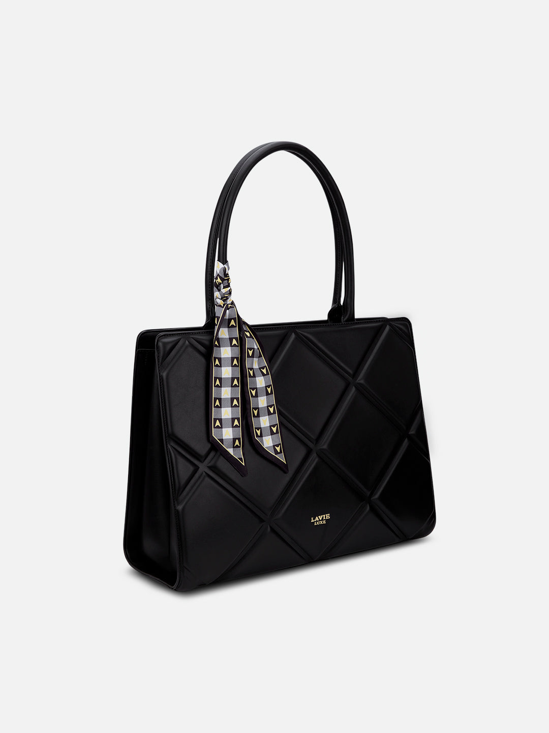 Quare Extra Large Satchel Bag Black